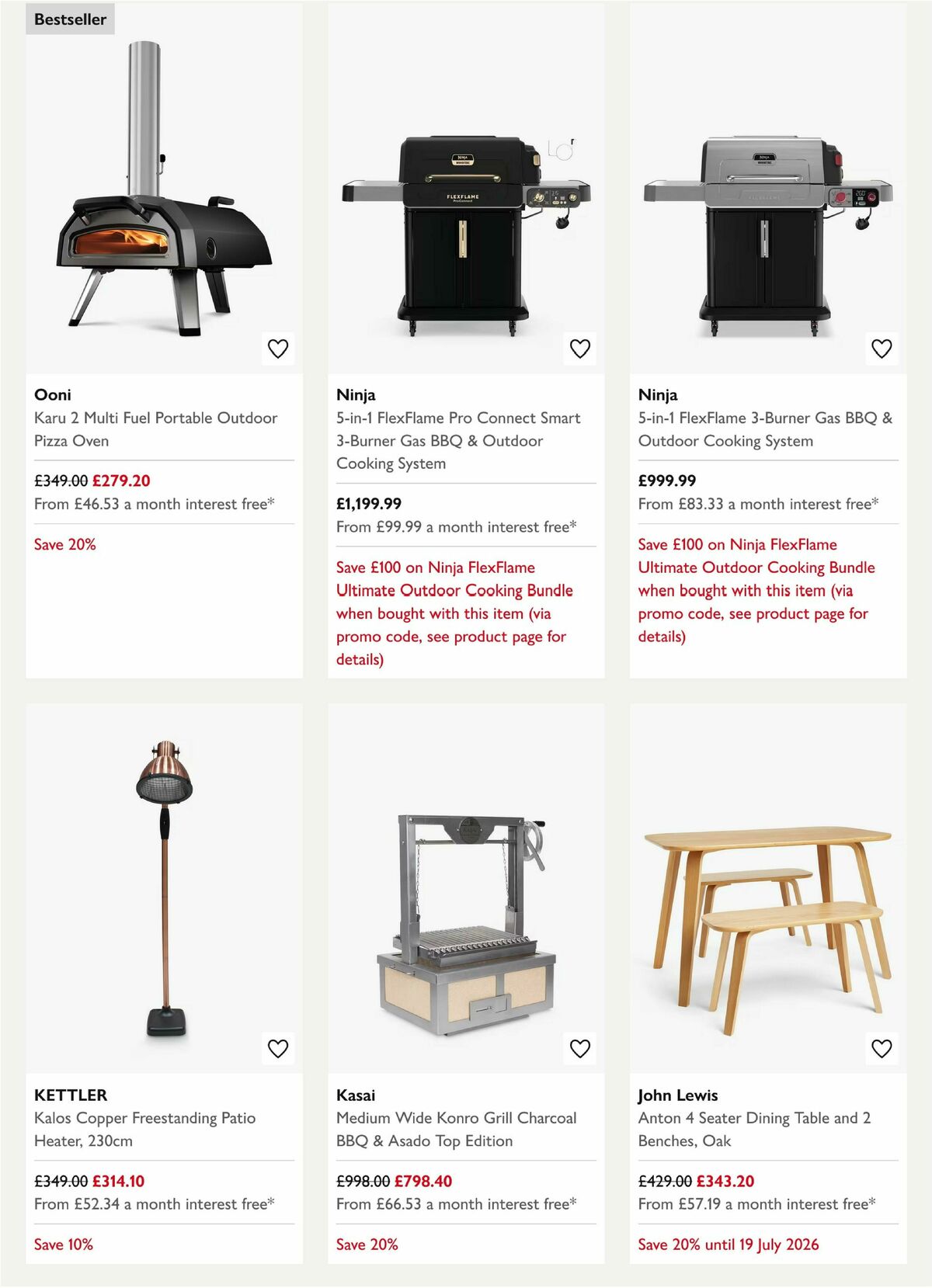John Lewis Offers from 17 June