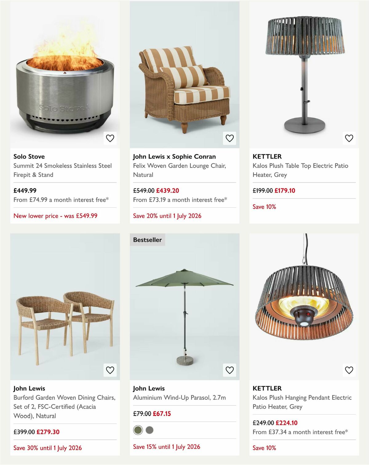 John Lewis Offers from 17 June