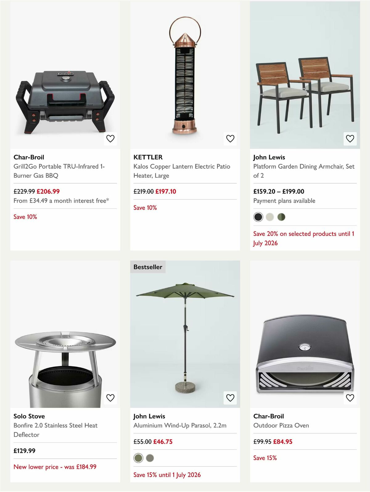 John Lewis Offers from 17 June