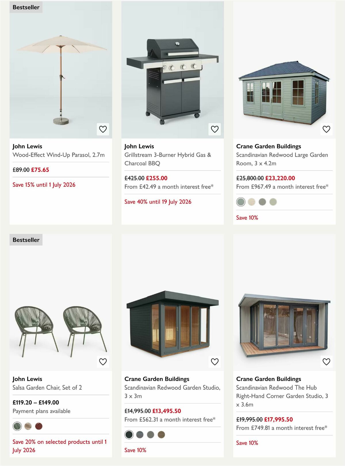 John Lewis Offers from 17 June