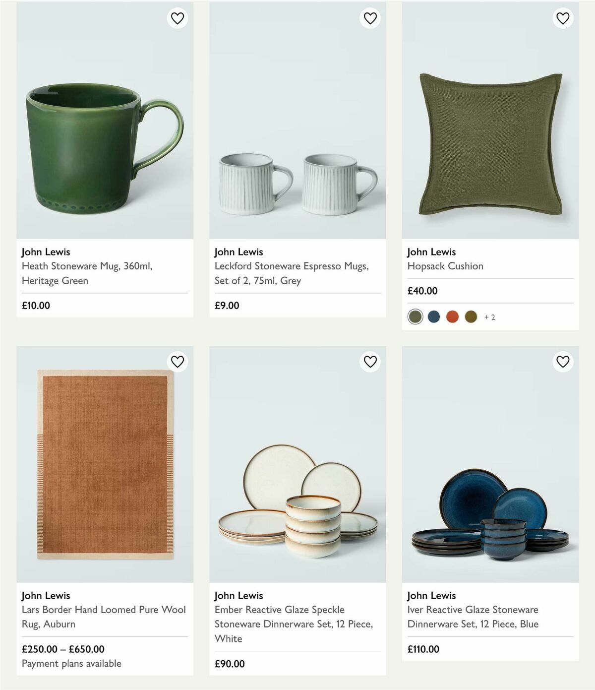 John Lewis Offers from 28 August