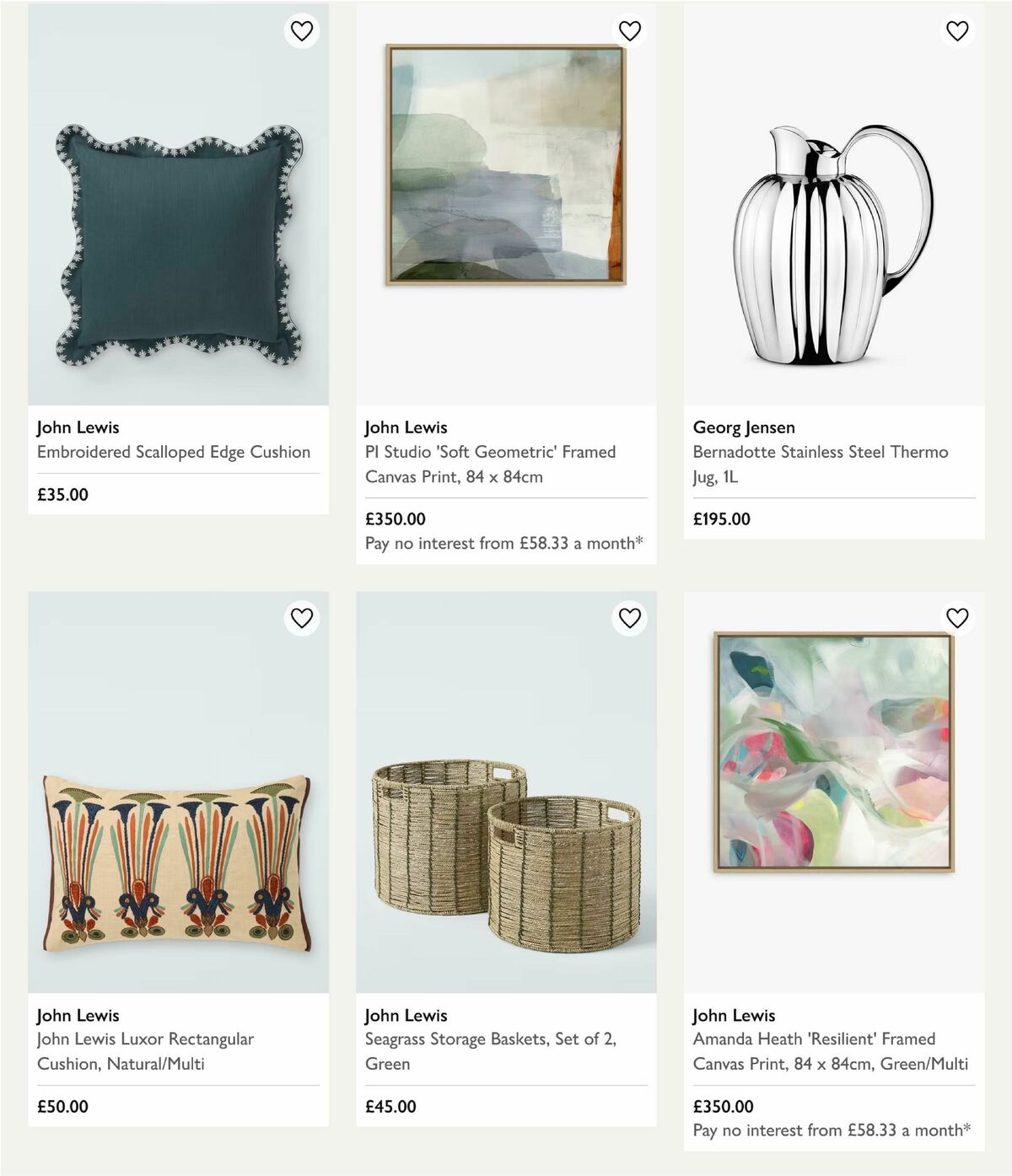 John Lewis Offers from 28 August