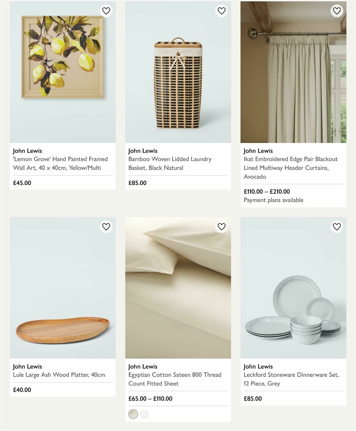John Lewis Offers from 28 August