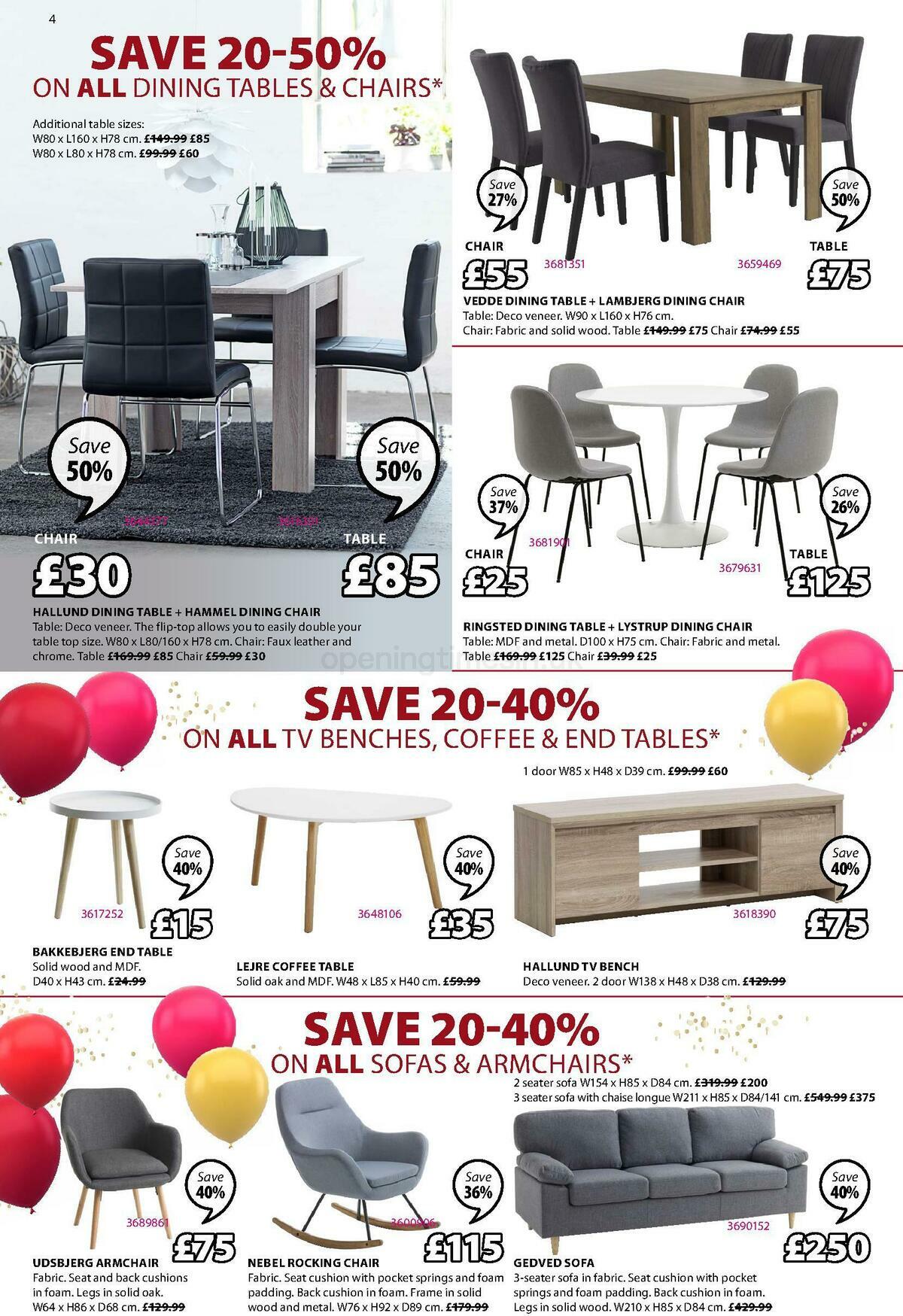 JYSK Offers from 1 September