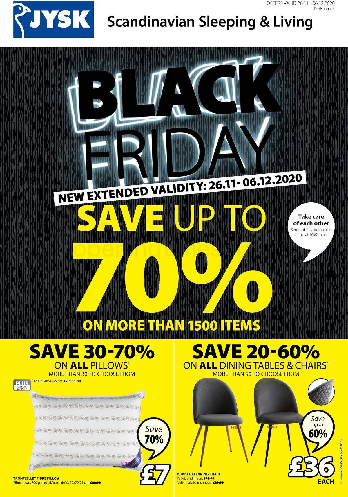 JYSK Offers from 26 November