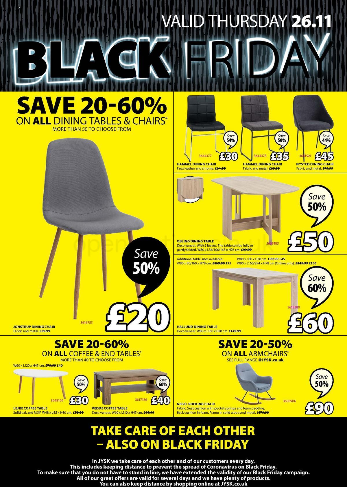 JYSK Offers from 26 November