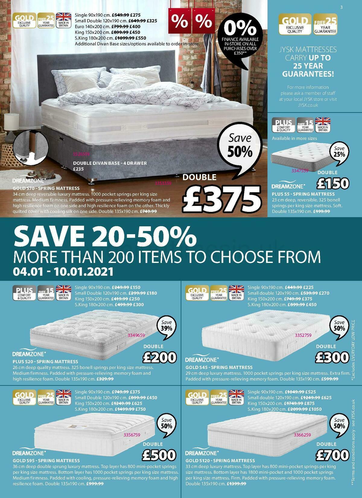 JYSK Offers from 4 January