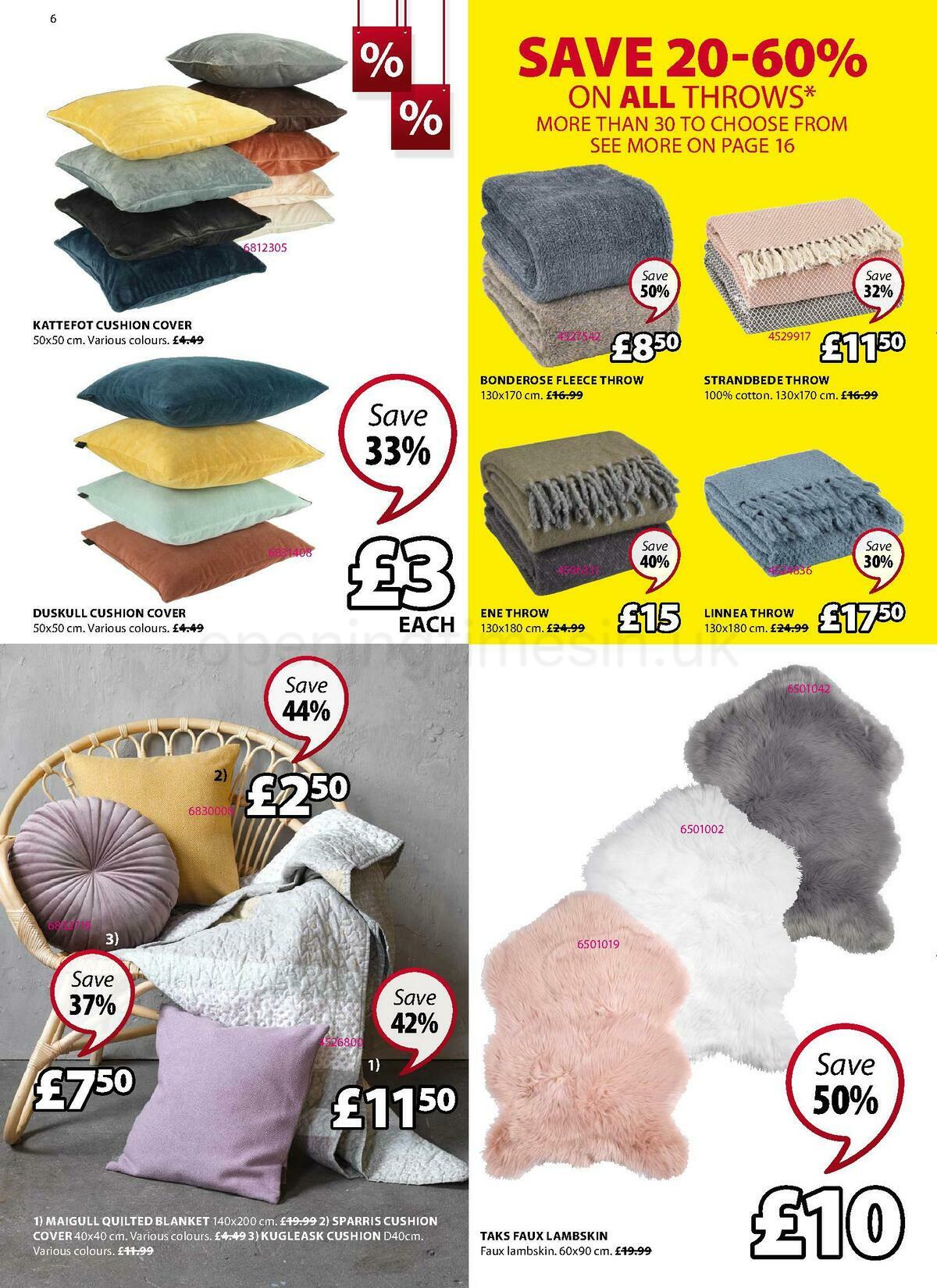 JYSK Offers from 4 January