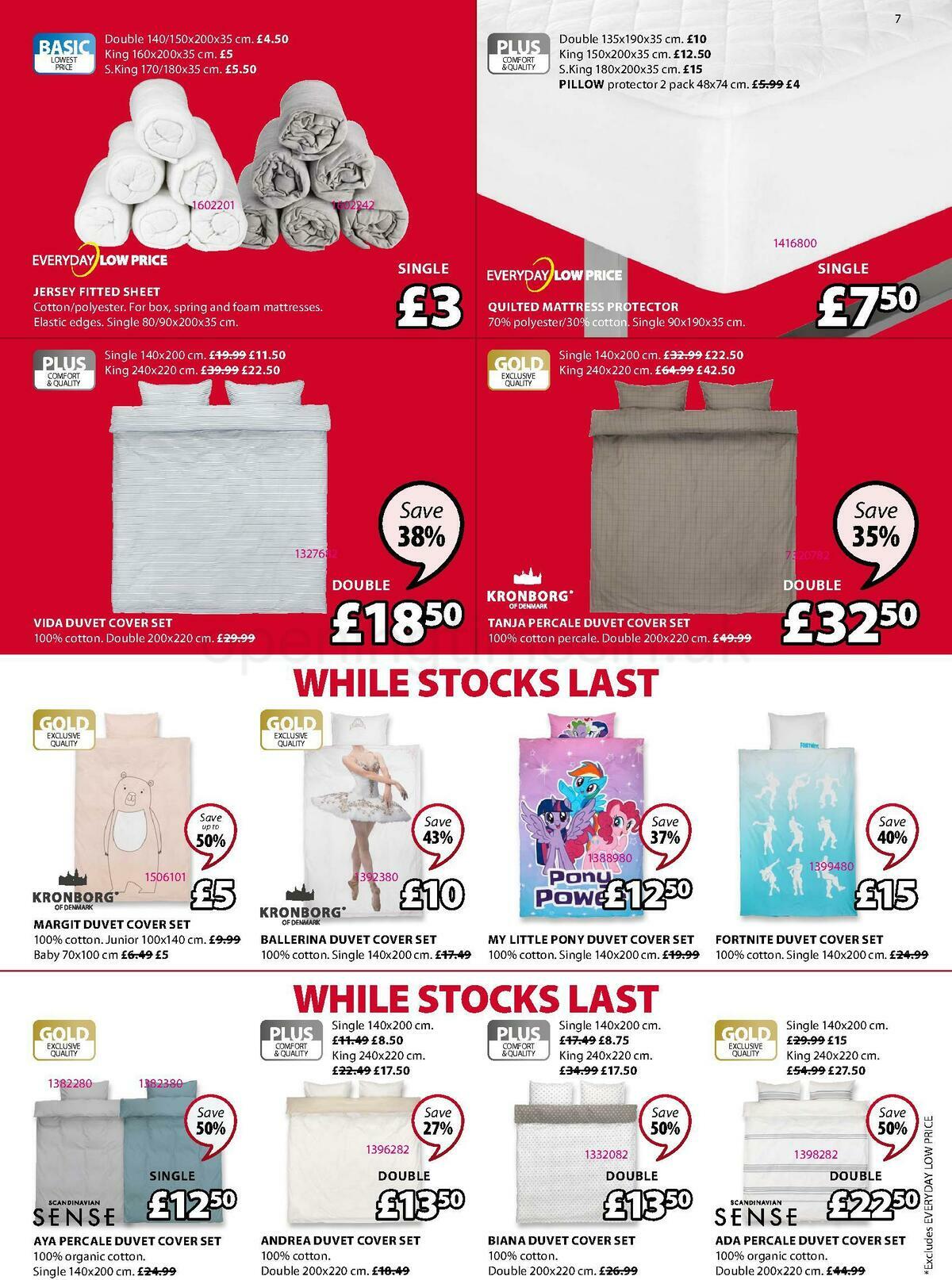 JYSK Offers from 4 January