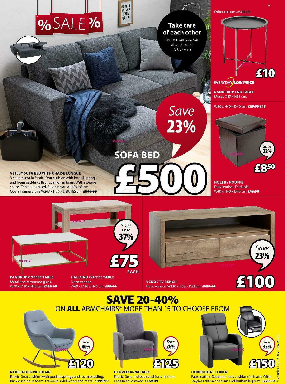 JYSK Offers from 4 January