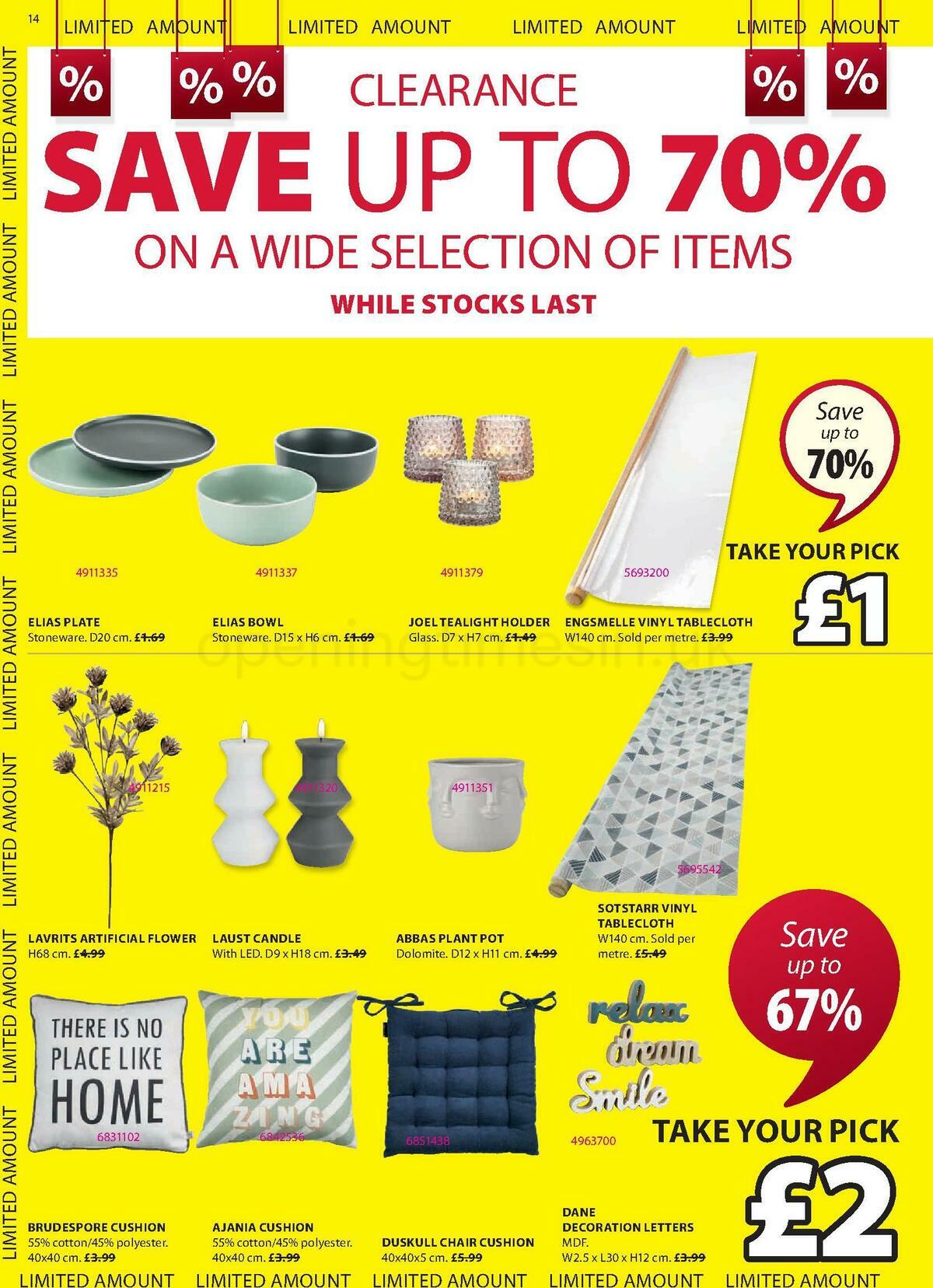 JYSK Offers from 13 January