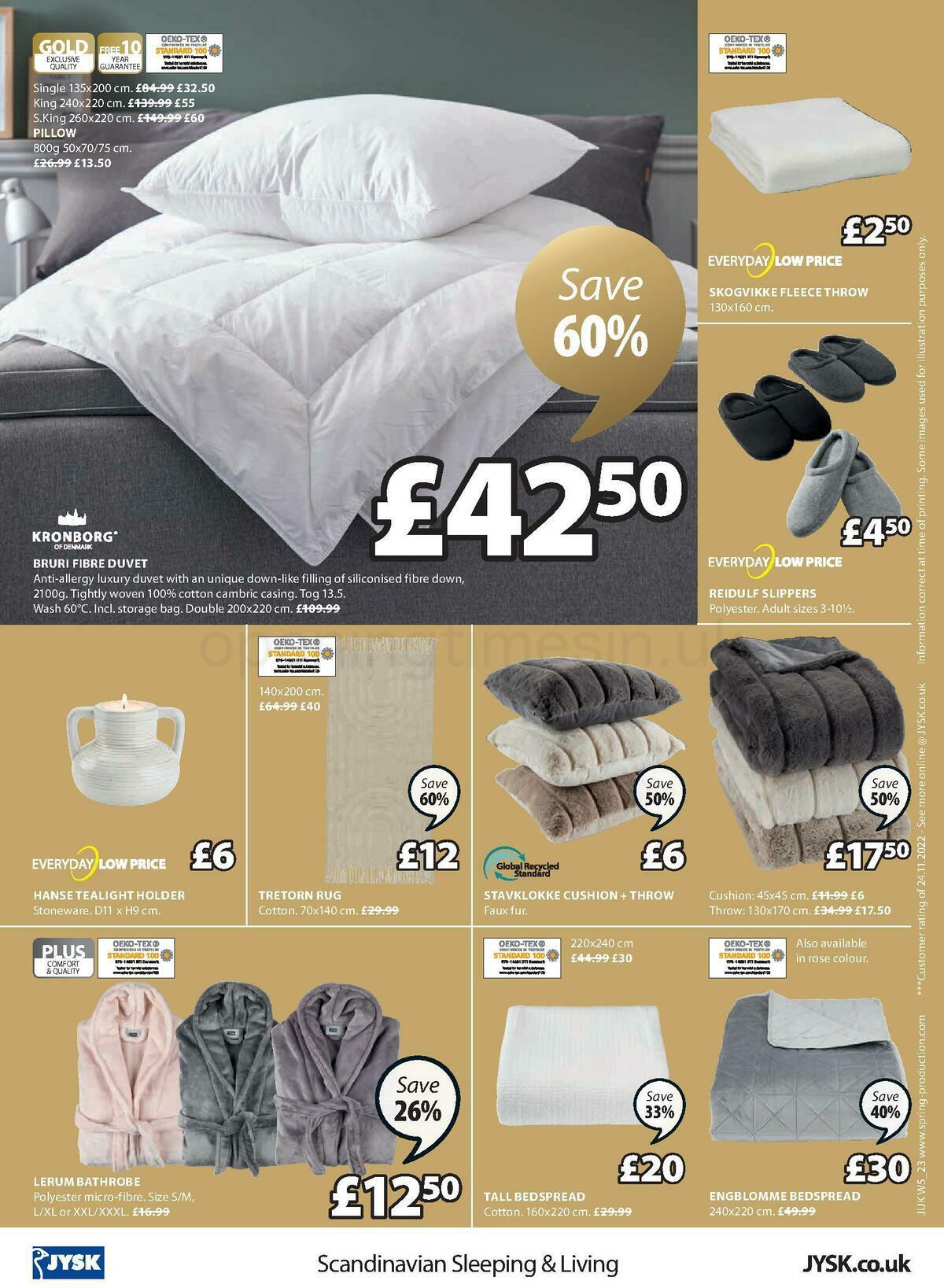 JYSK Offers from 2 February