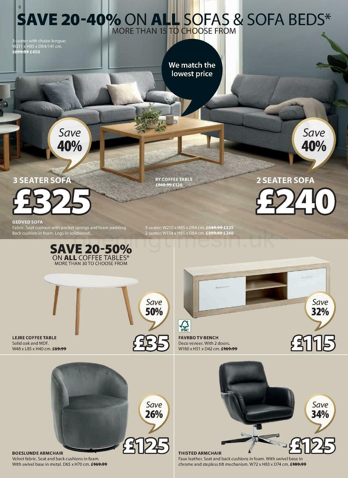 JYSK Offers from 2 February