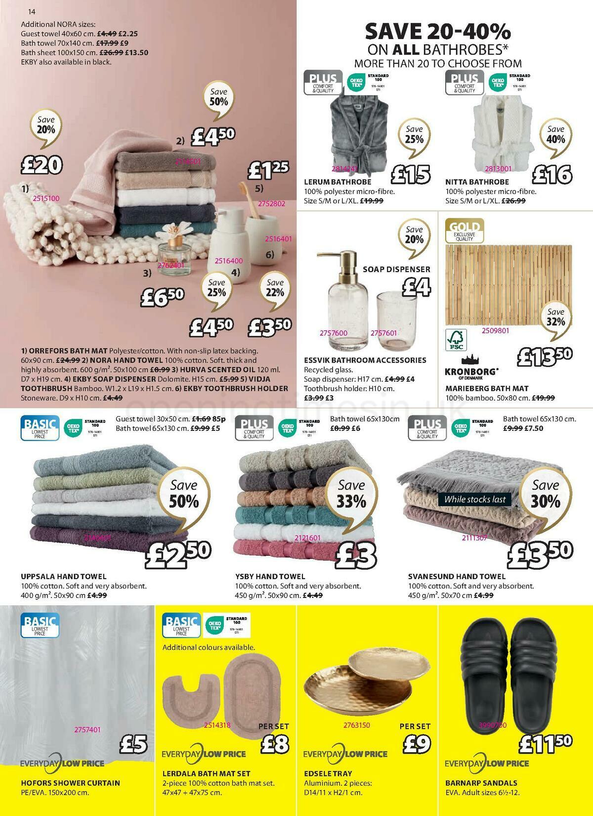 JYSK Offers from 9 March