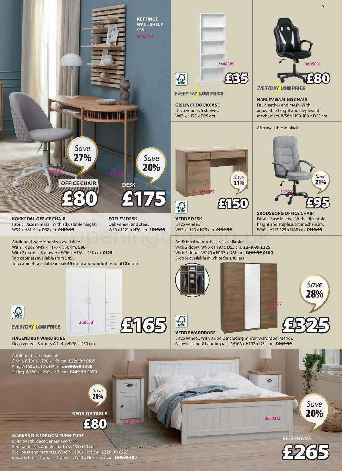 JYSK Offers from 9 March