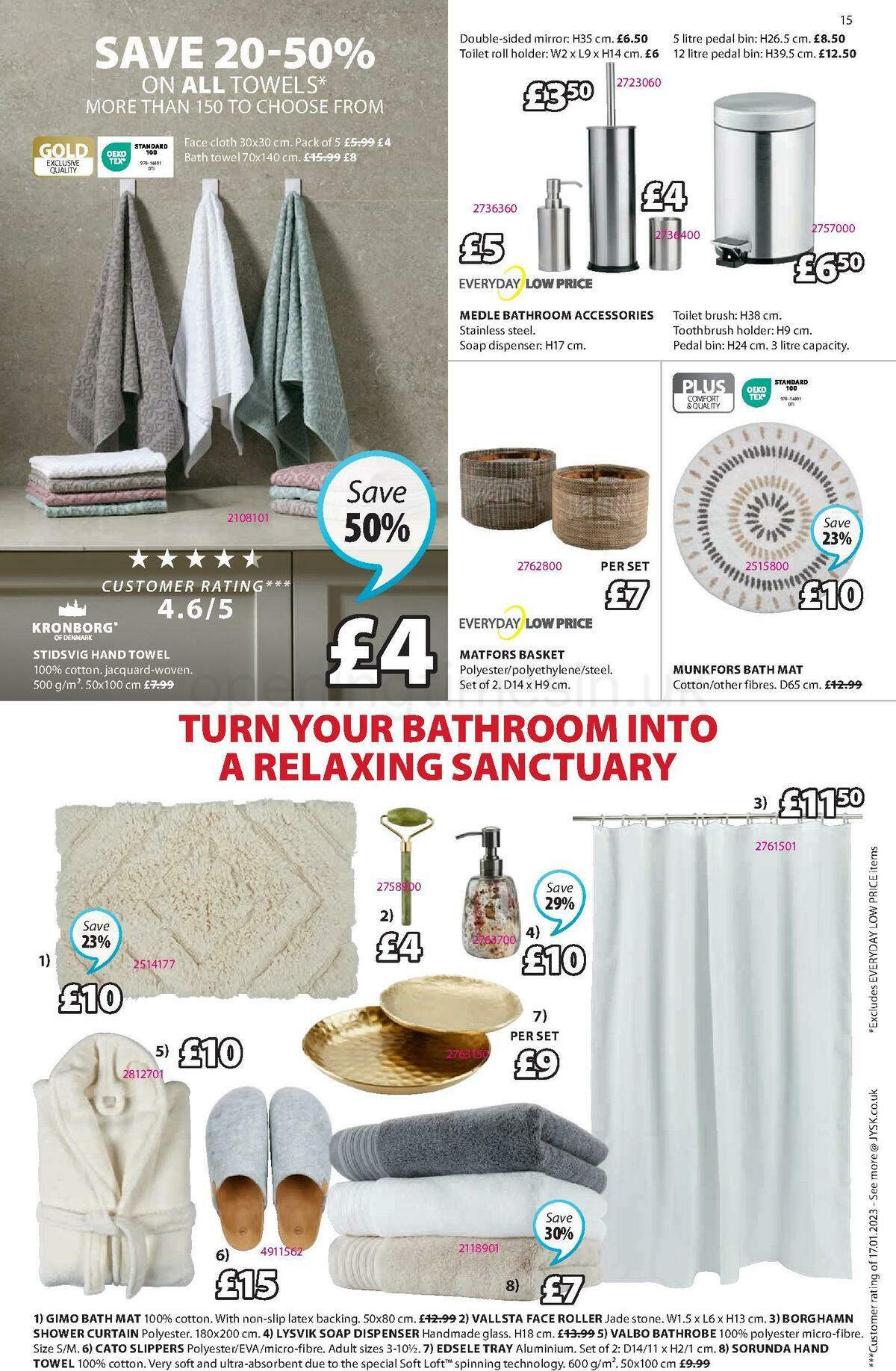 JYSK Offers from 23 March