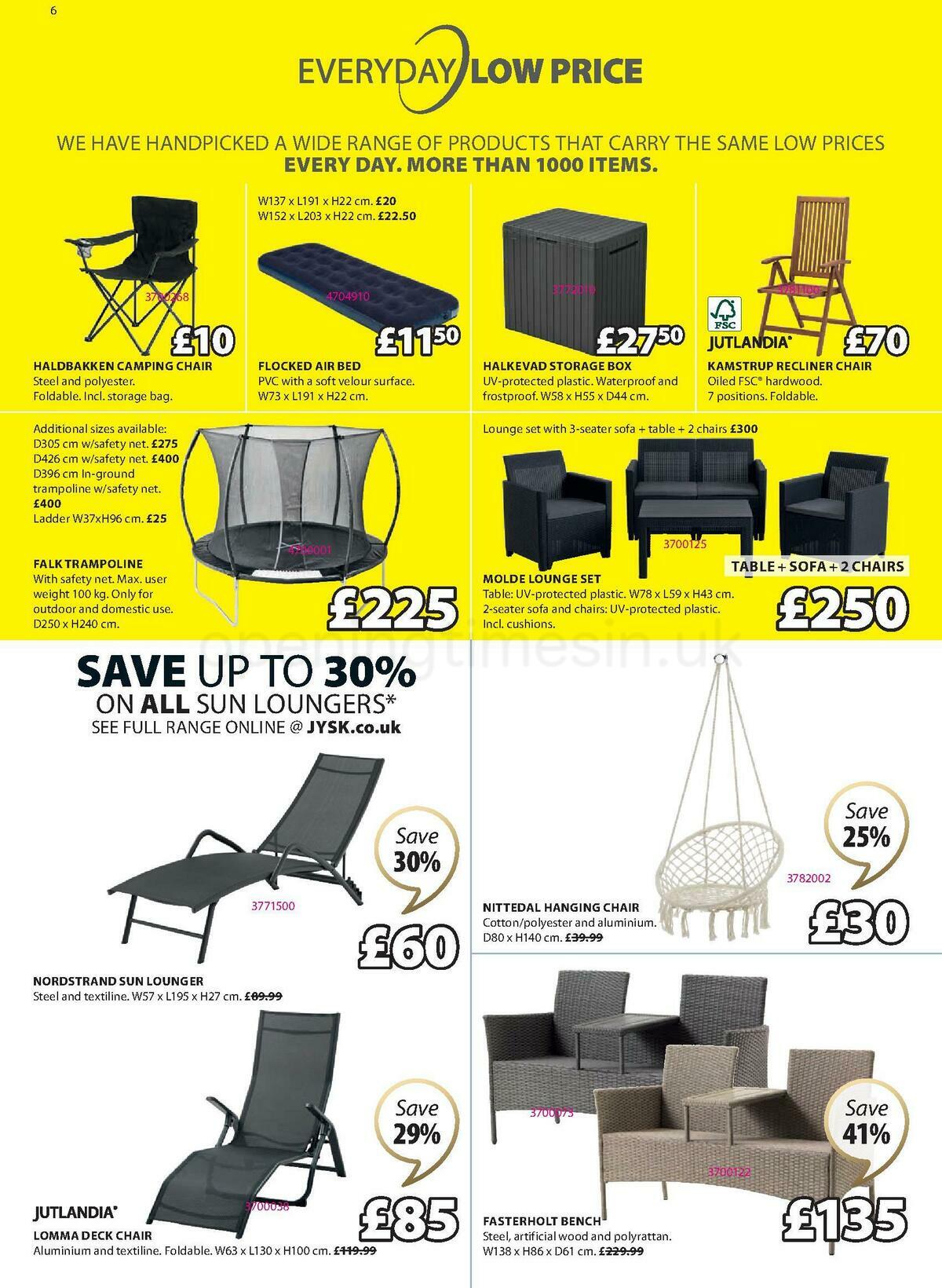 JYSK Offers from 18 May