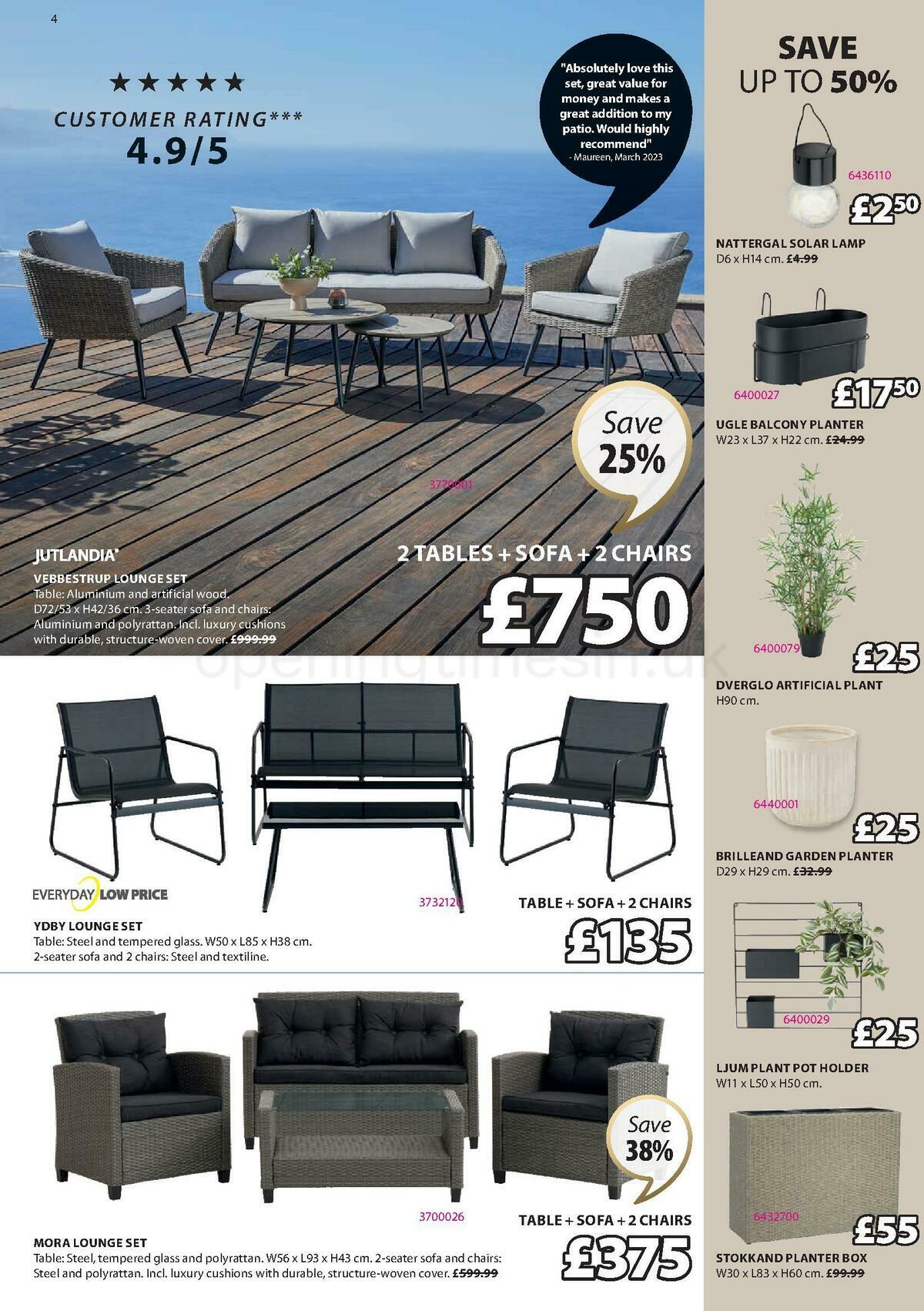 JYSK Offers from 25 May