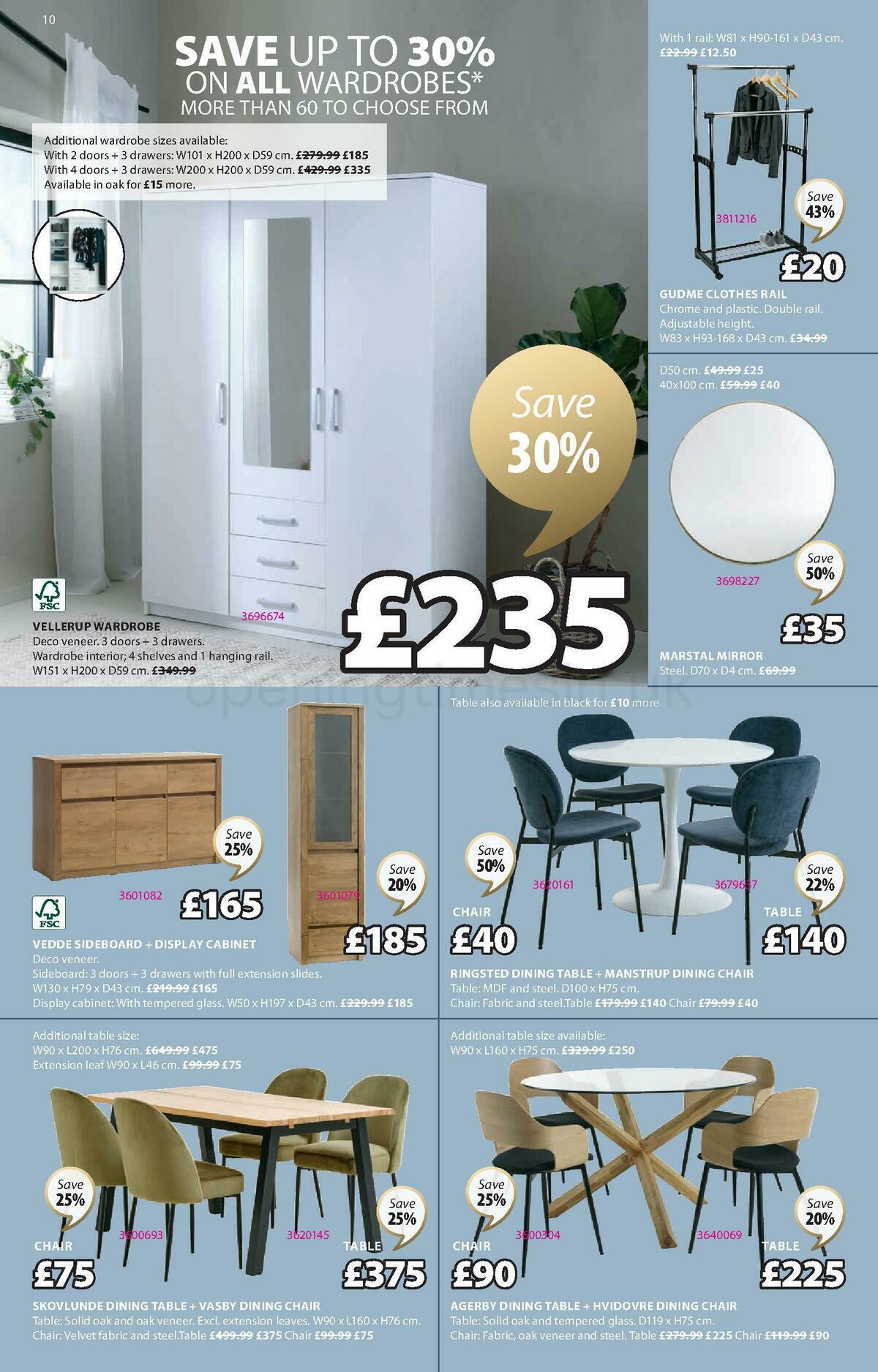 JYSK Offers from 1 June