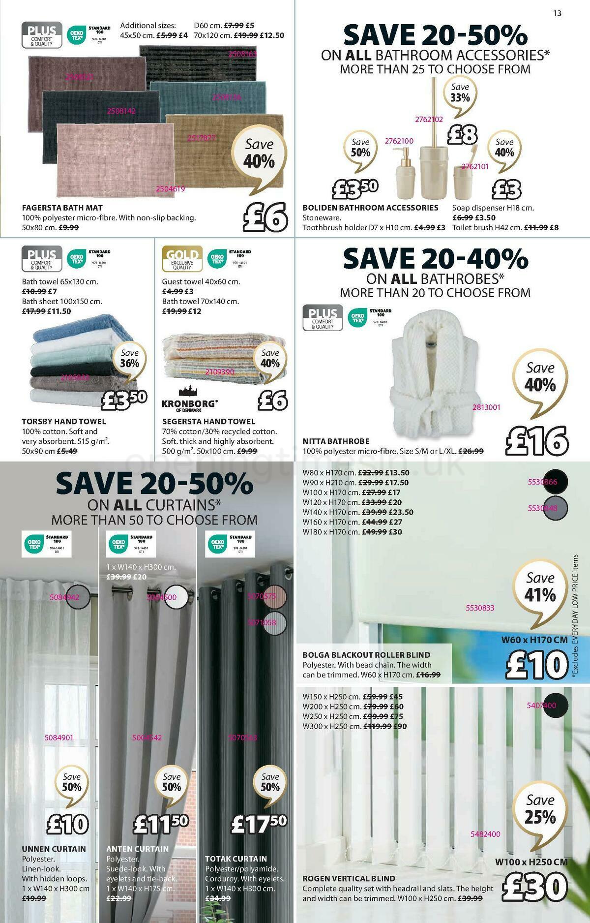 JYSK Offers from 1 June