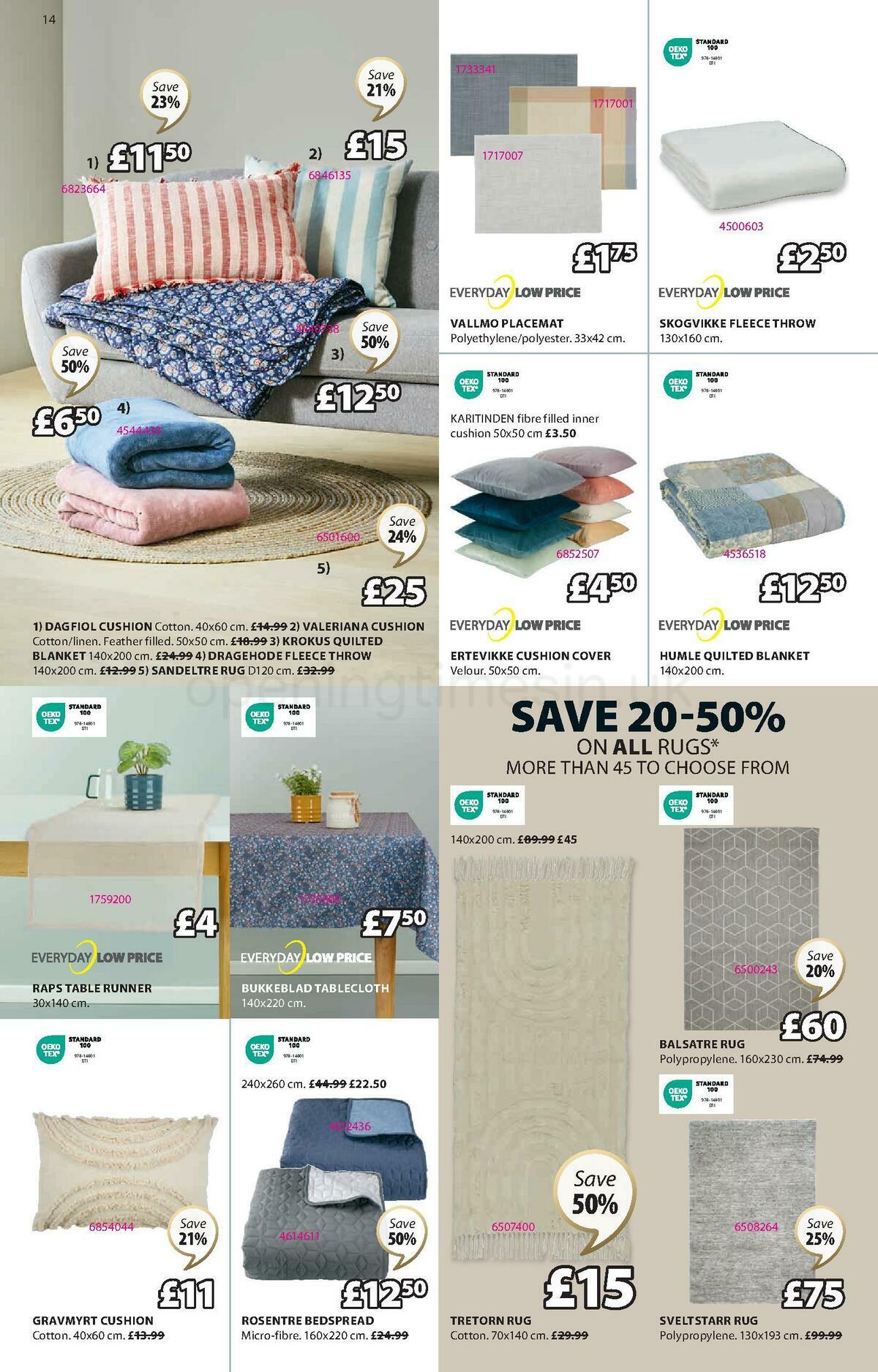 JYSK Offers from 1 June