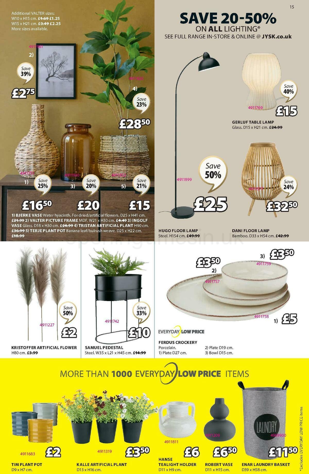 JYSK Offers from 1 June