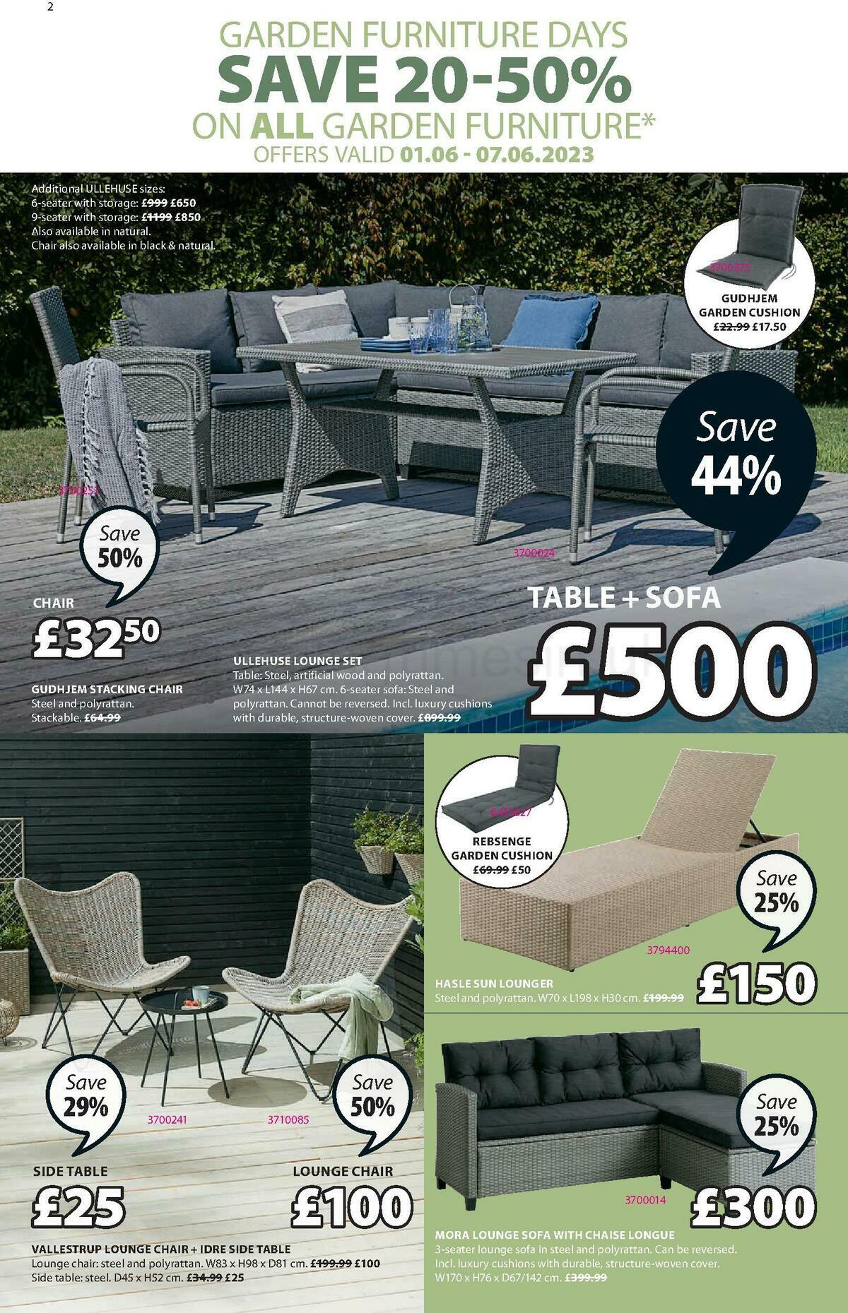 JYSK Offers from 1 June