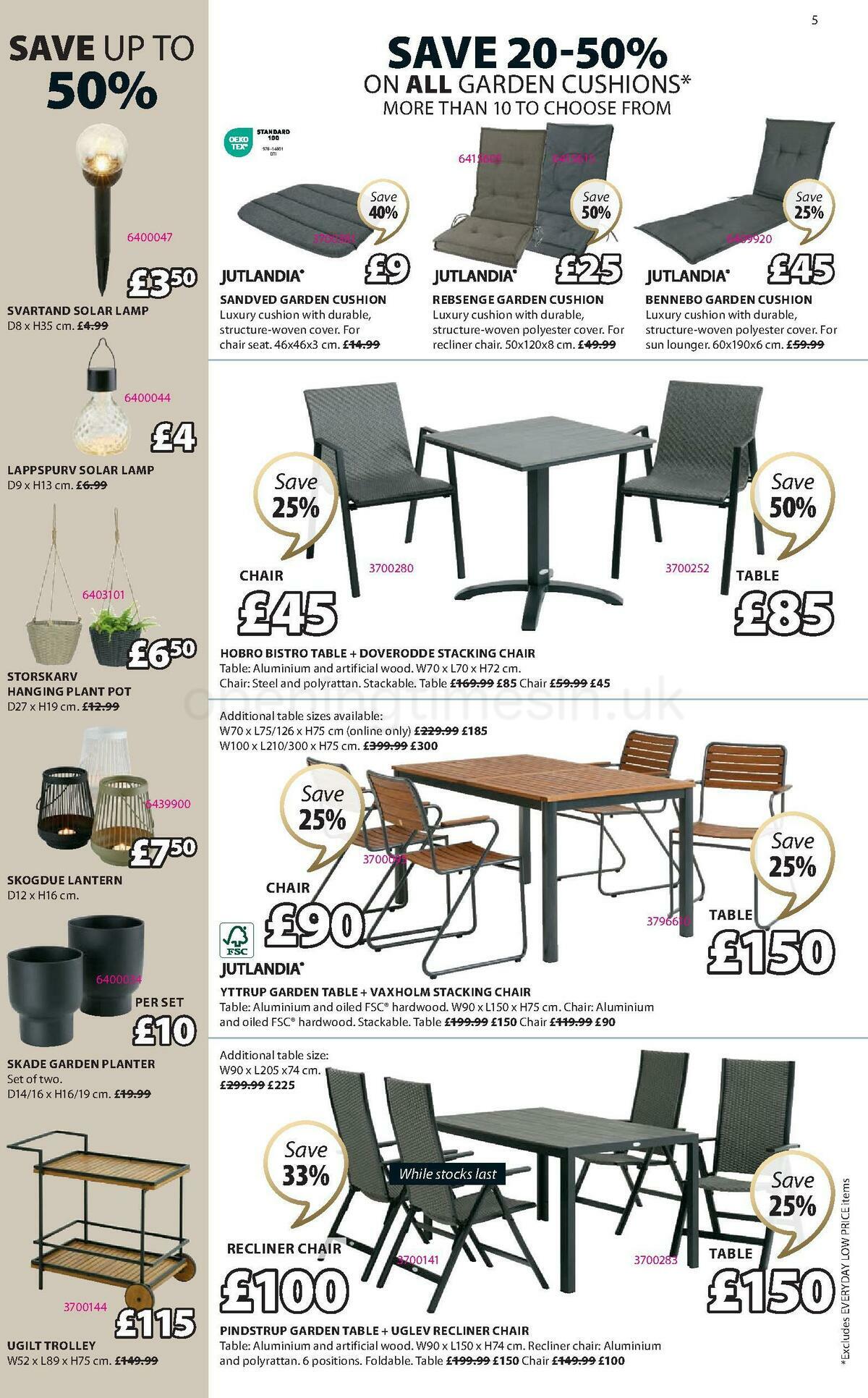 JYSK Offers from 1 June