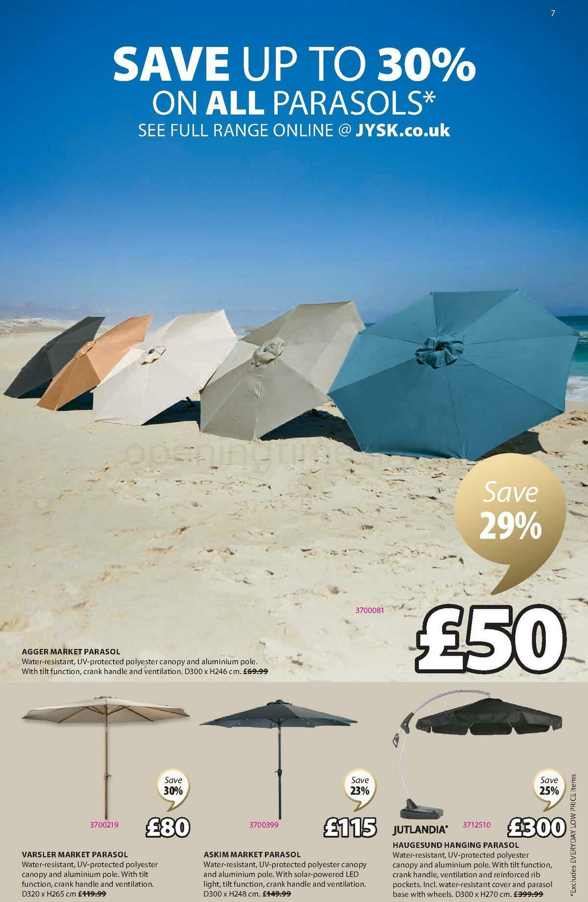 JYSK Offers from 1 June