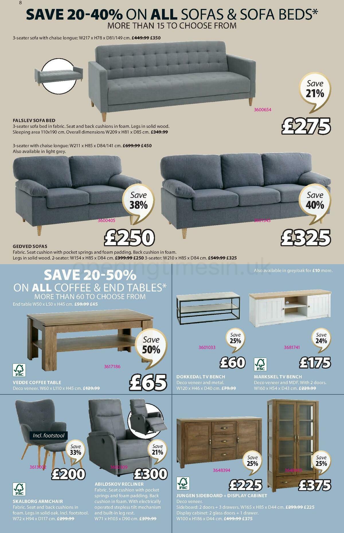 JYSK Offers from 1 June