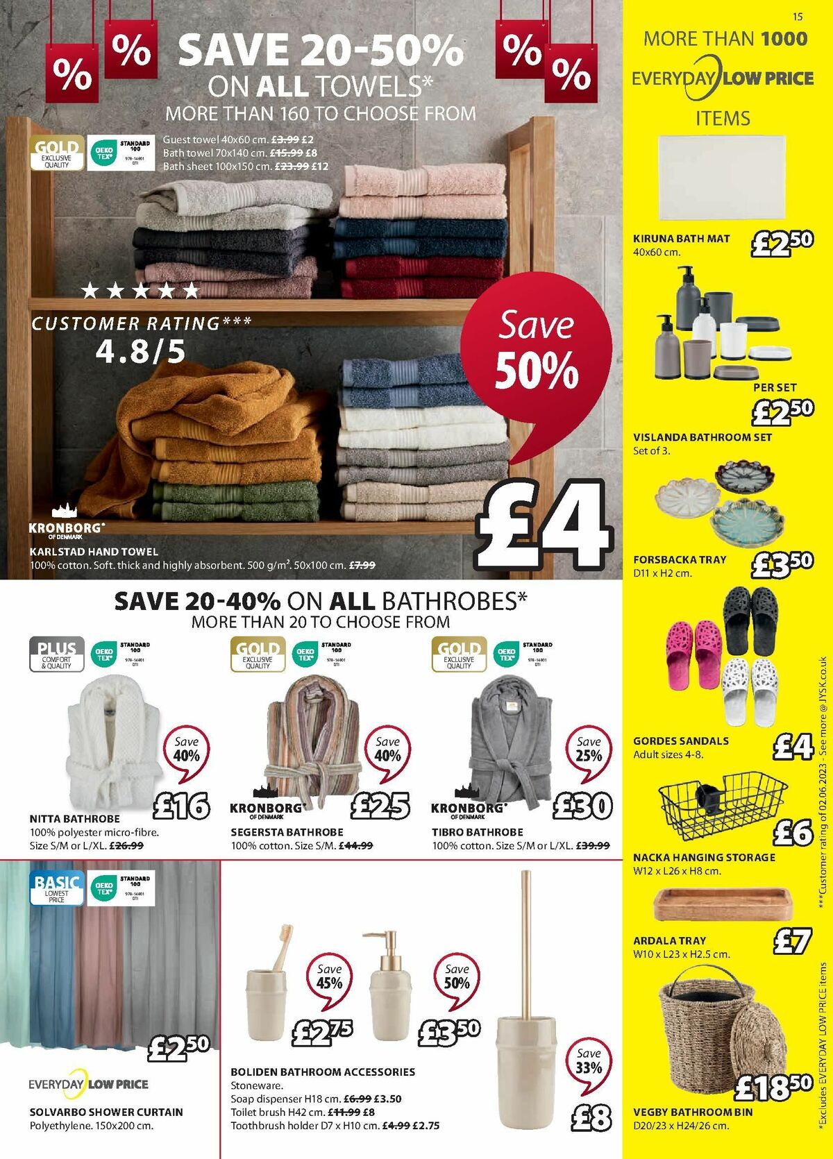 JYSK Offers from 20 July