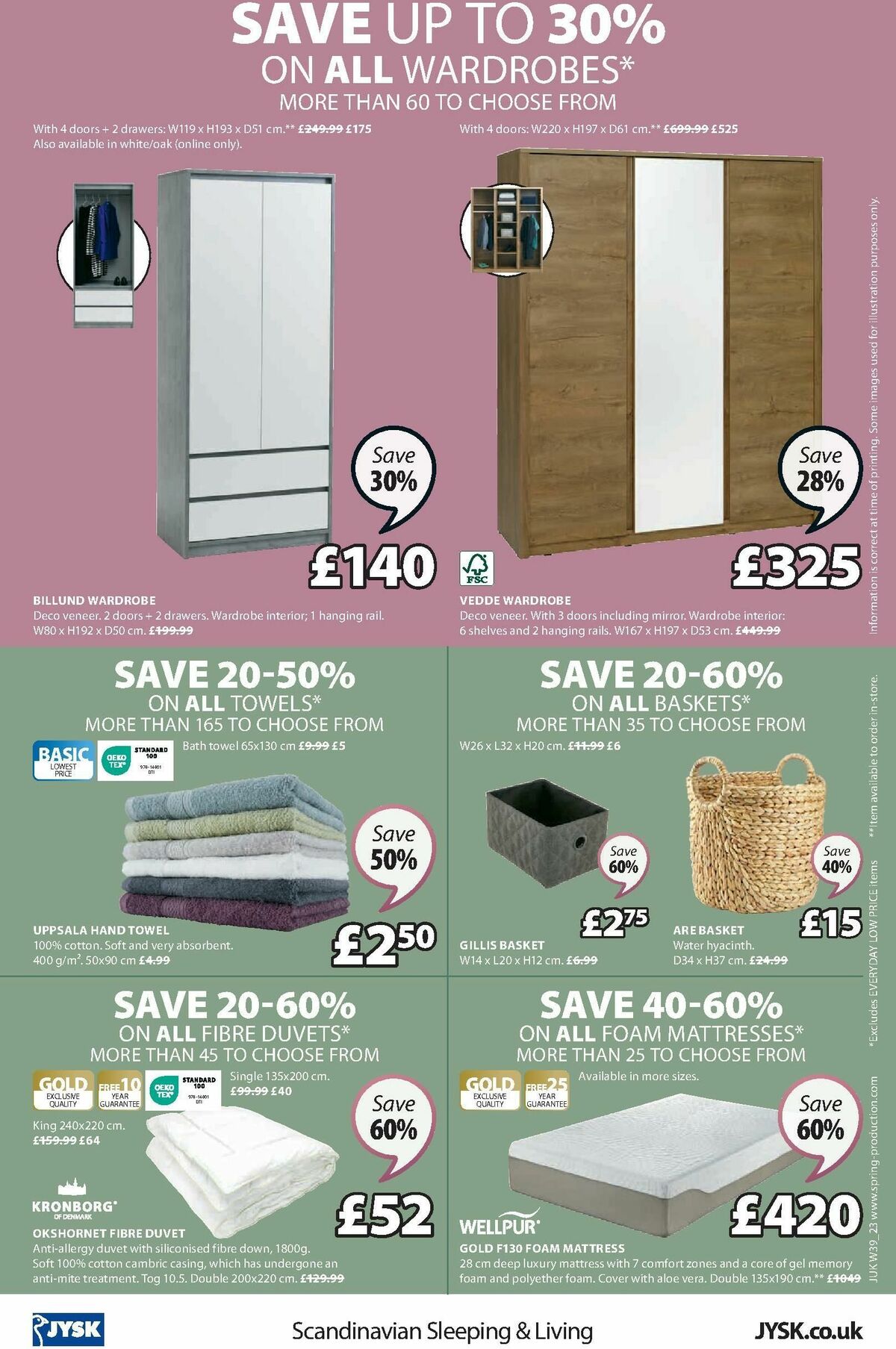 JYSK Offers from 28 September