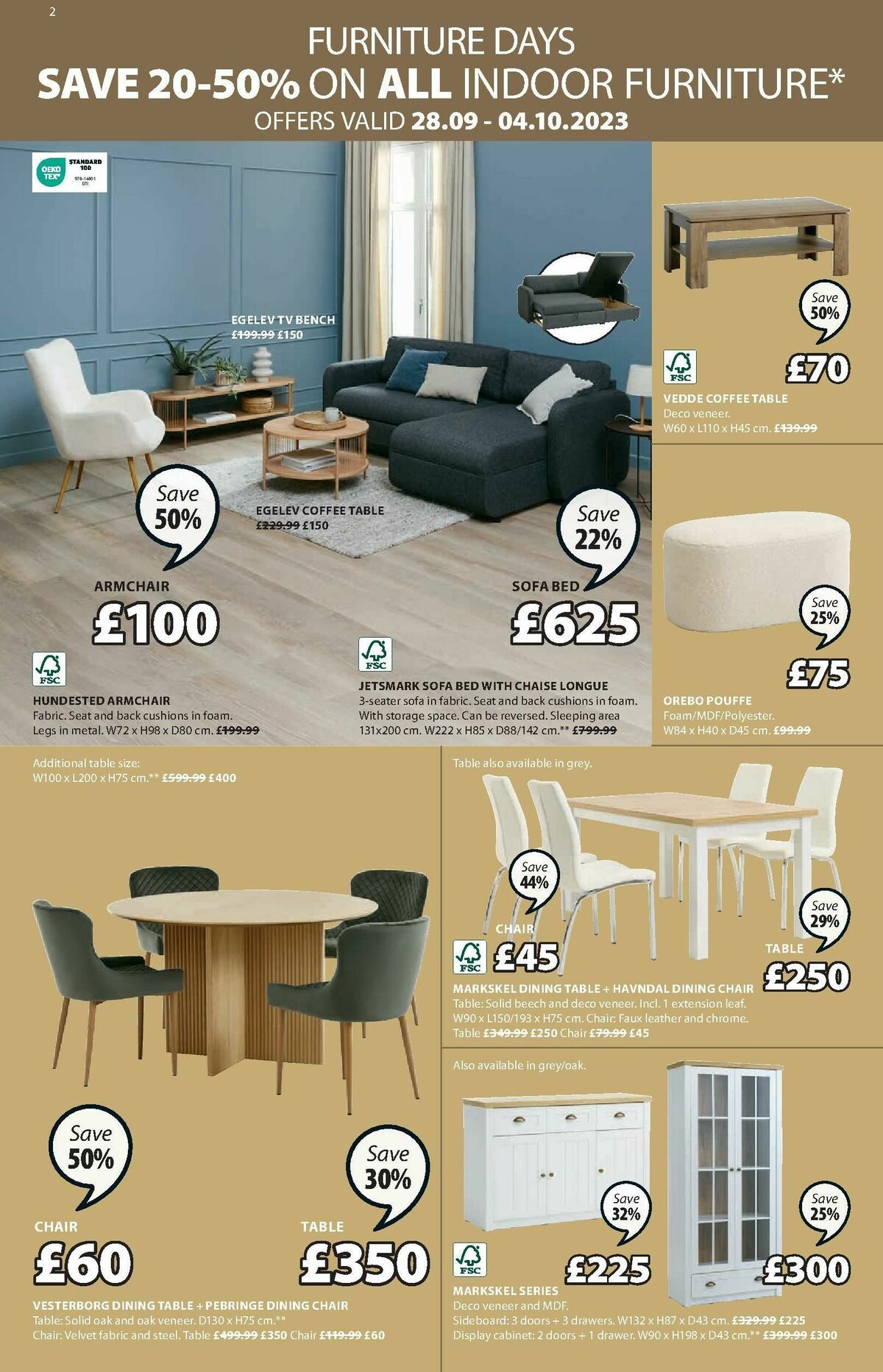 JYSK Offers from 28 September