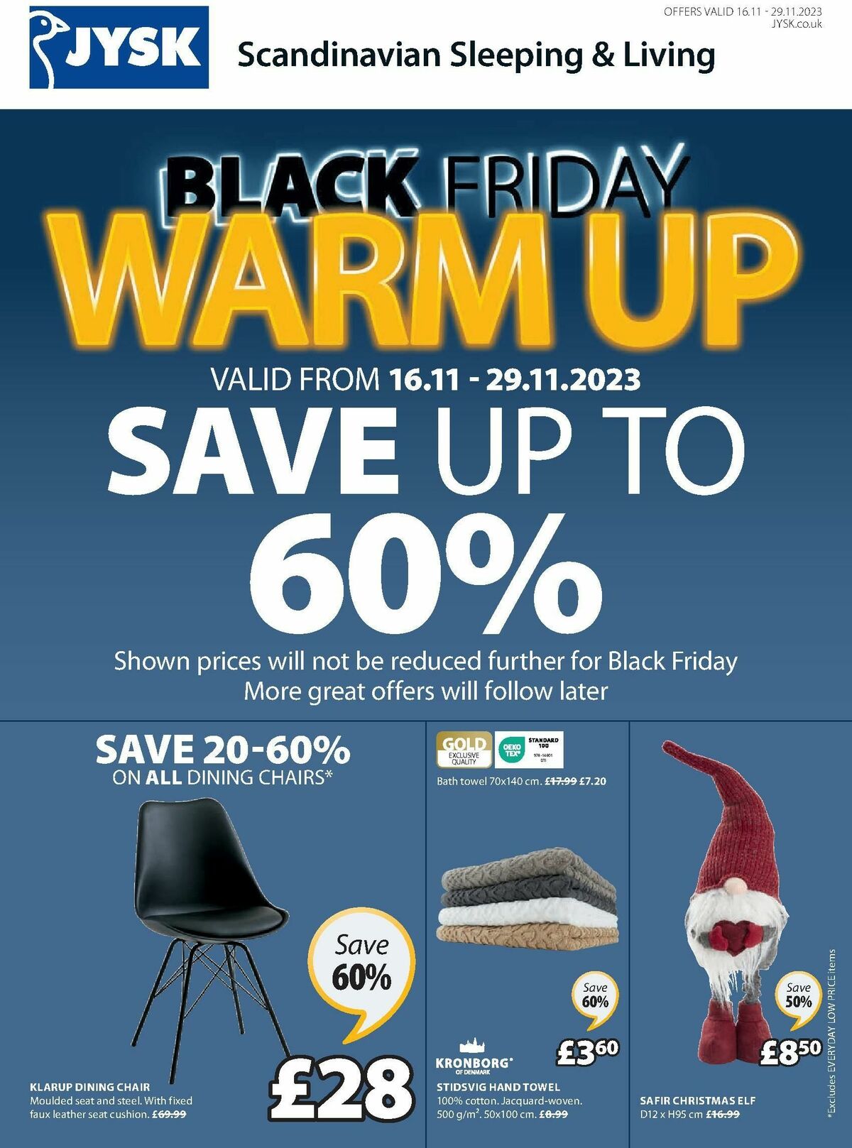 JYSK Offers from 16 November