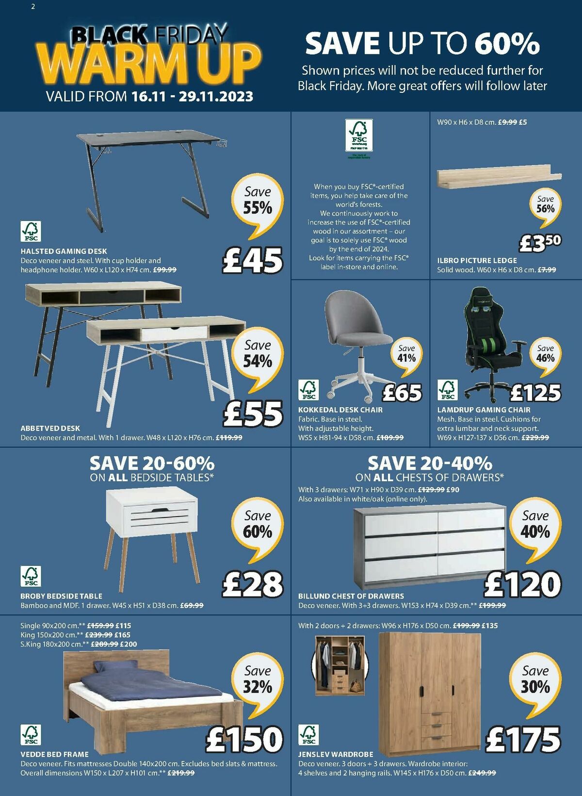 JYSK Offers from 16 November