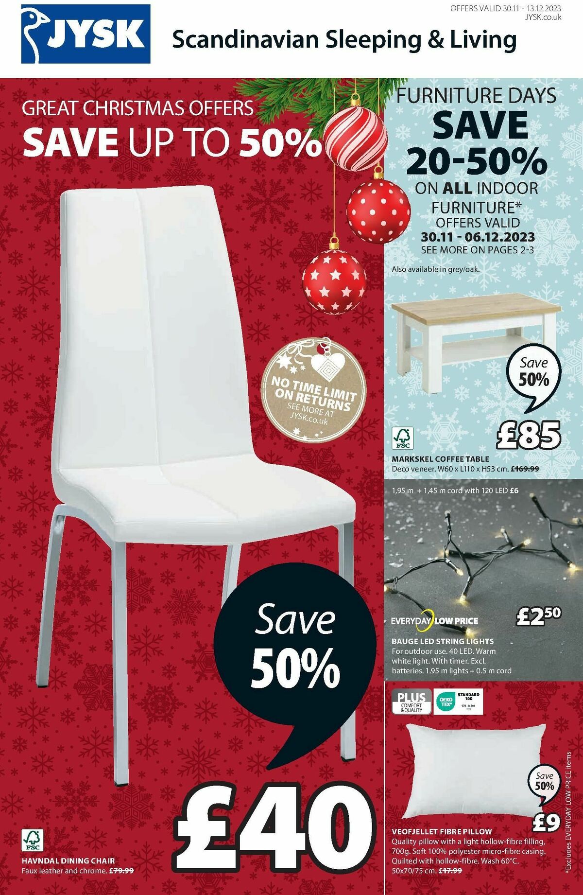 JYSK Offers from 30 November