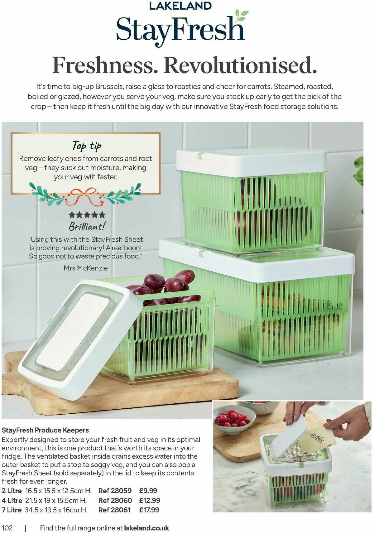 Lakeland Christmas Catalogue Offers from 10 November