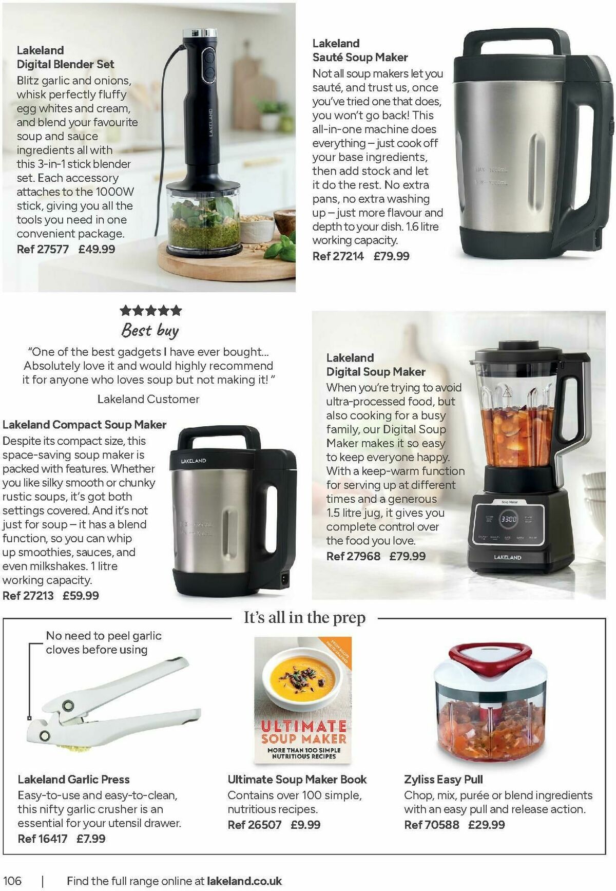 Lakeland Christmas Catalogue Offers from 10 November