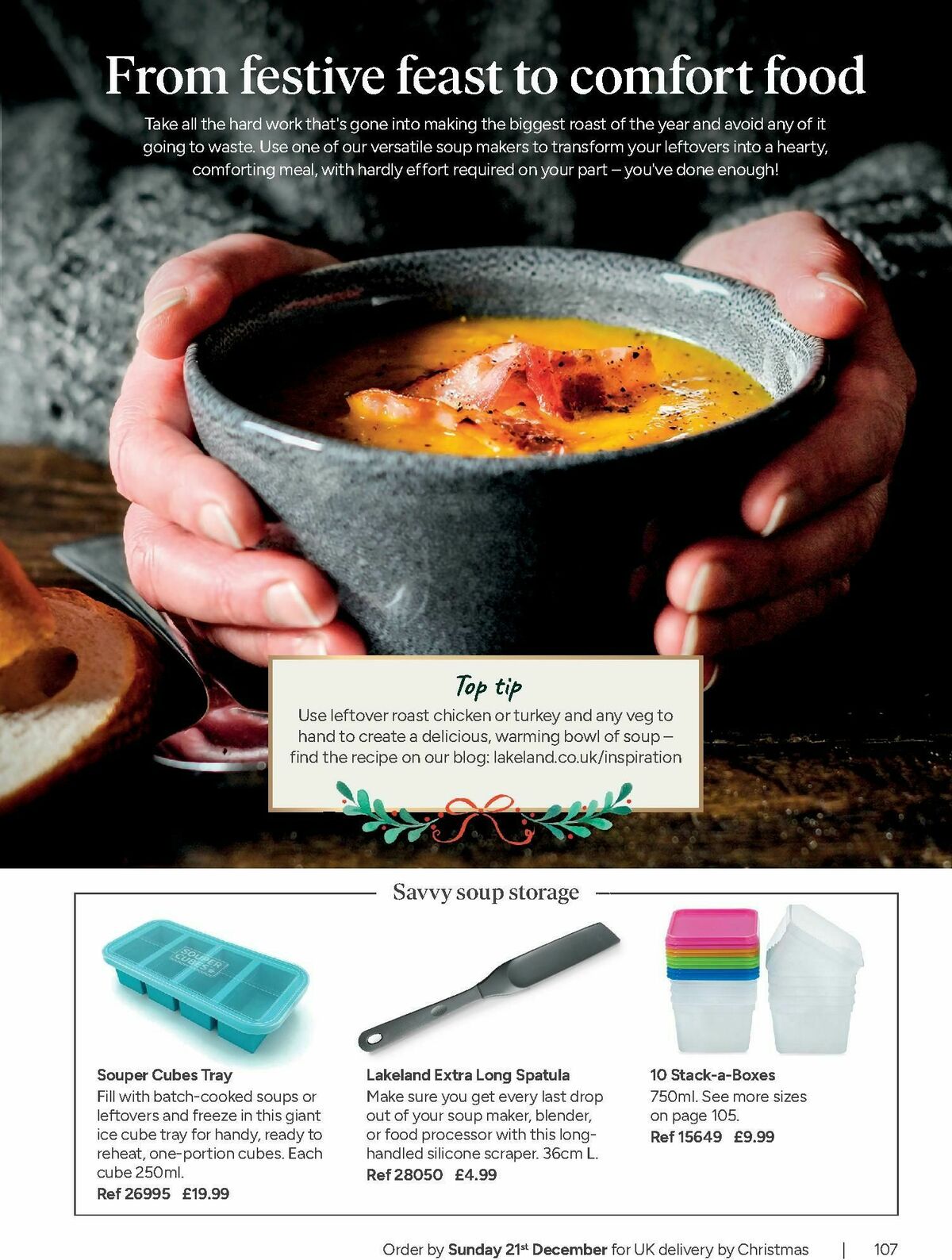 Lakeland Christmas Catalogue Offers from 10 November