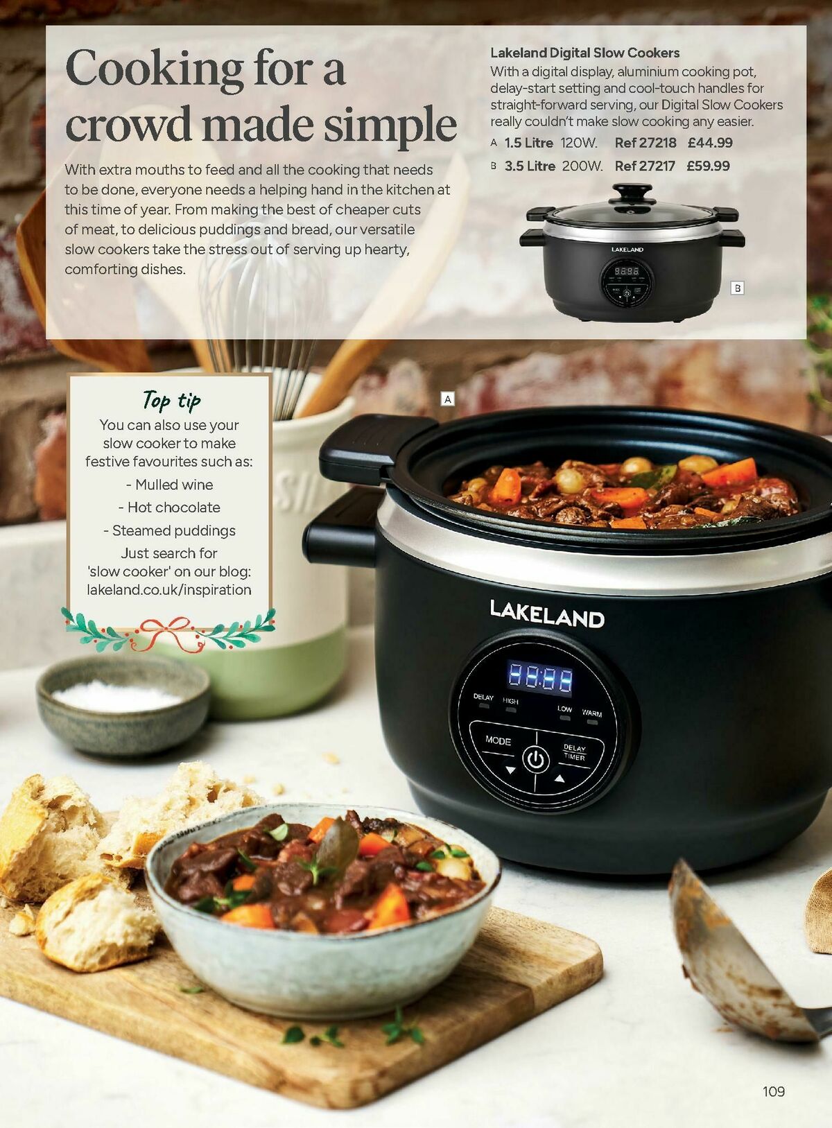 Lakeland Christmas Catalogue Offers from 10 November