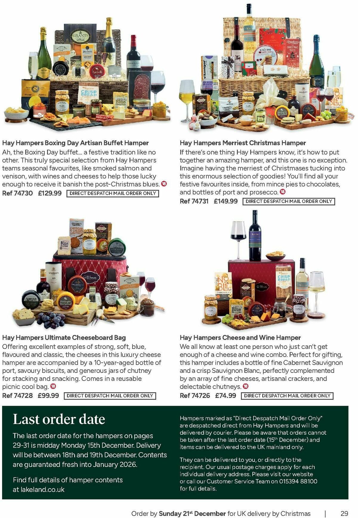 Lakeland Christmas Catalogue Offers from 10 November