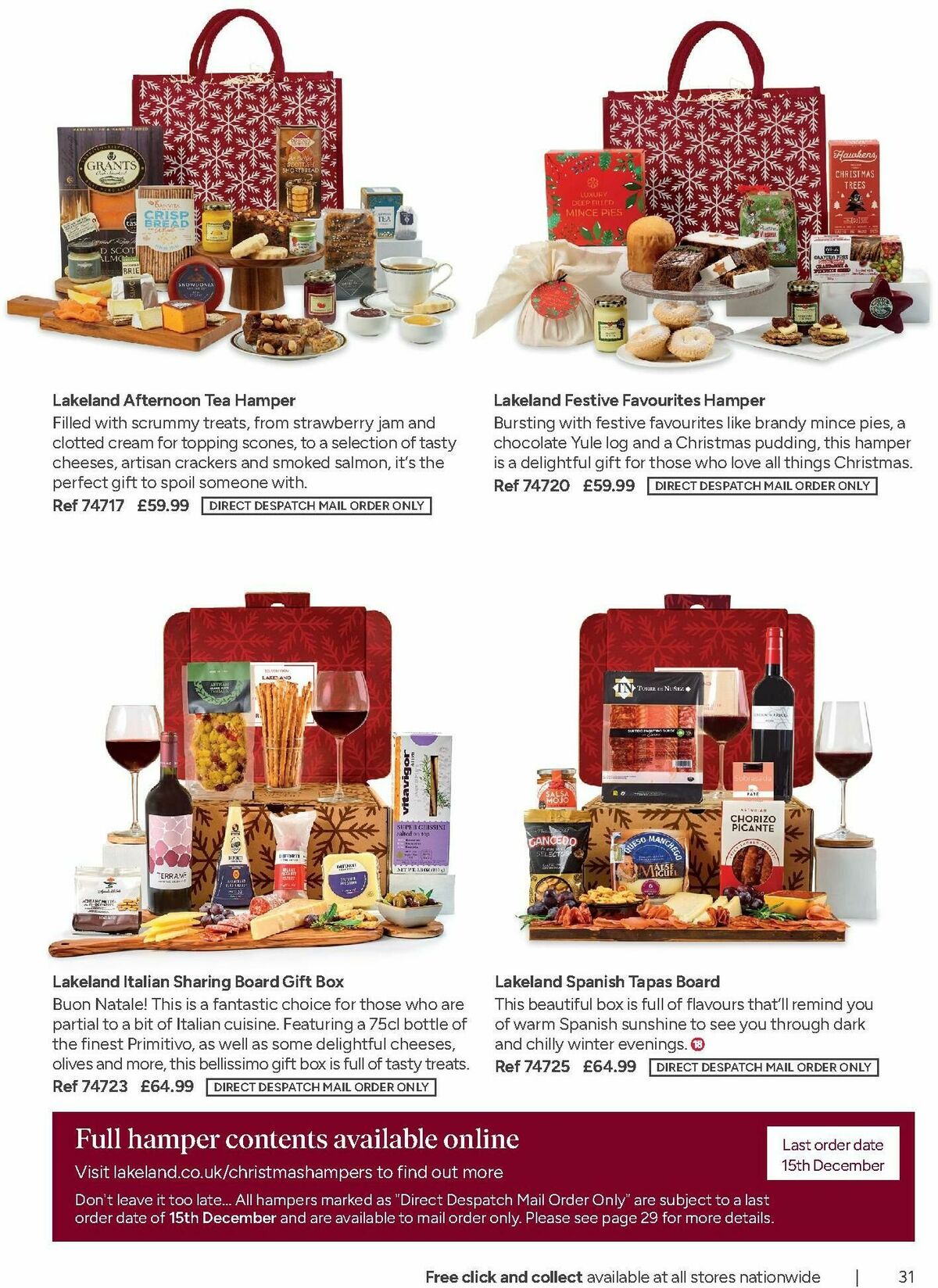 Lakeland Christmas Catalogue Offers from 10 November