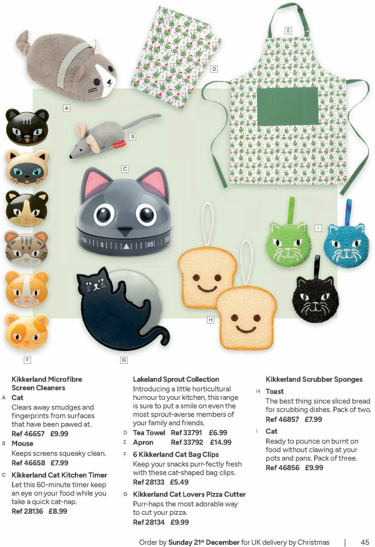 Lakeland Christmas Catalogue Offers from 10 November