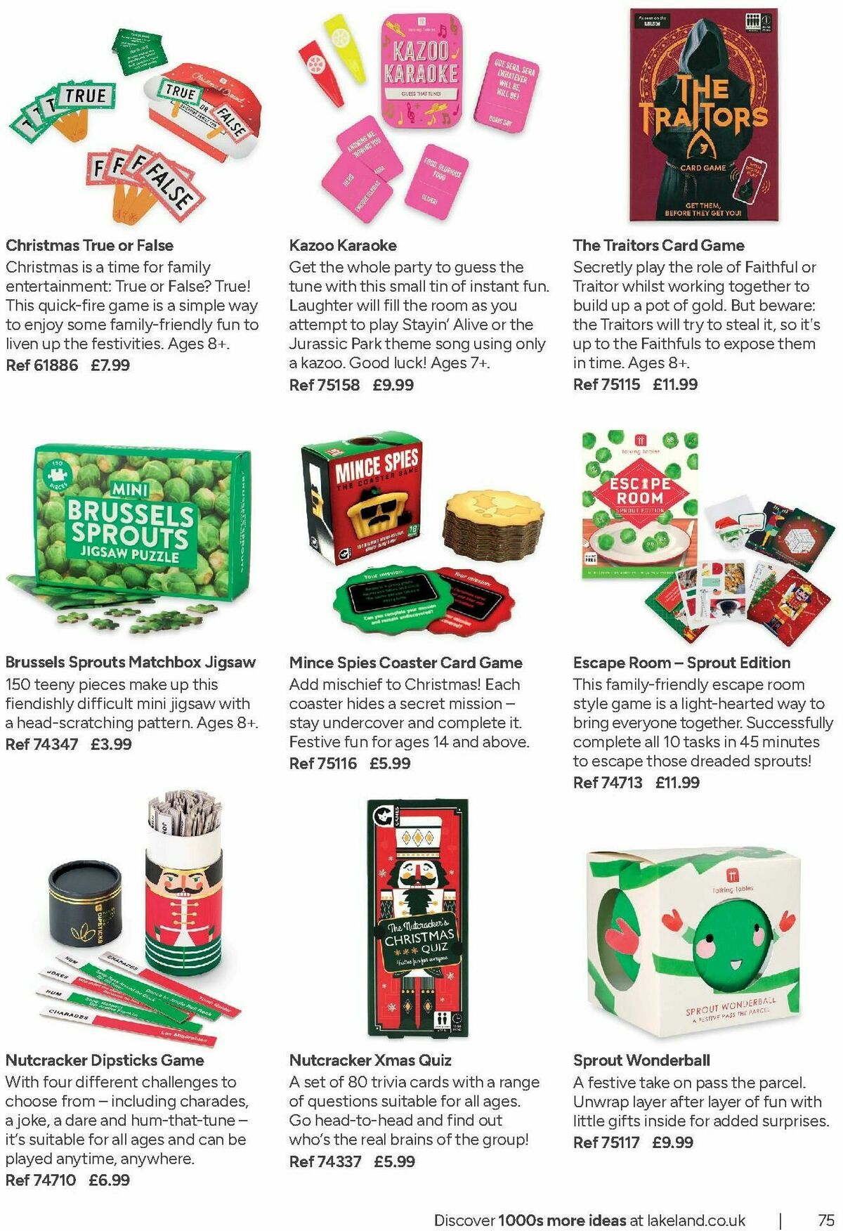 Lakeland Christmas Catalogue Offers from 10 November