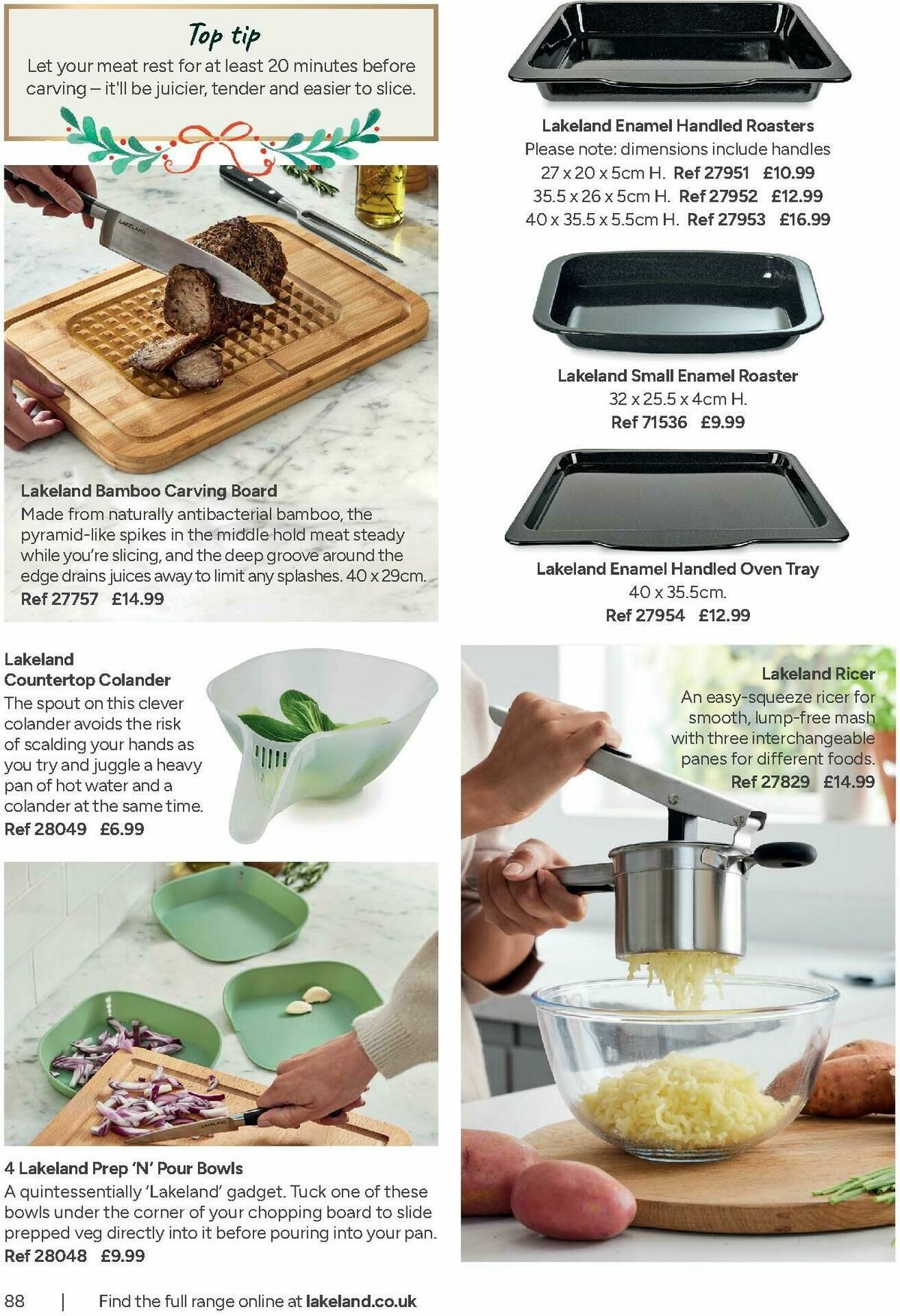 Lakeland Christmas Catalogue Offers from 10 November