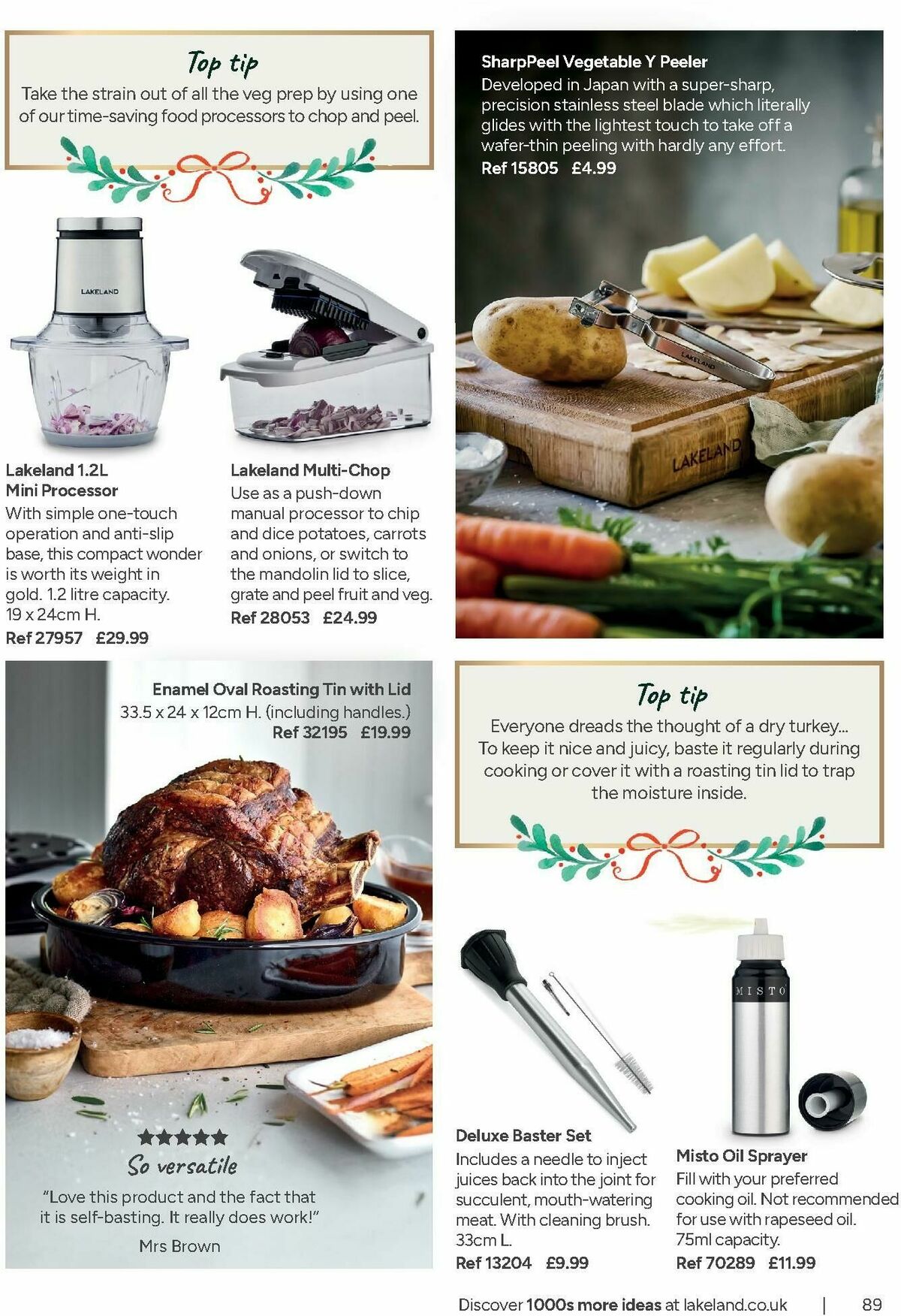 Lakeland Christmas Catalogue Offers from 10 November