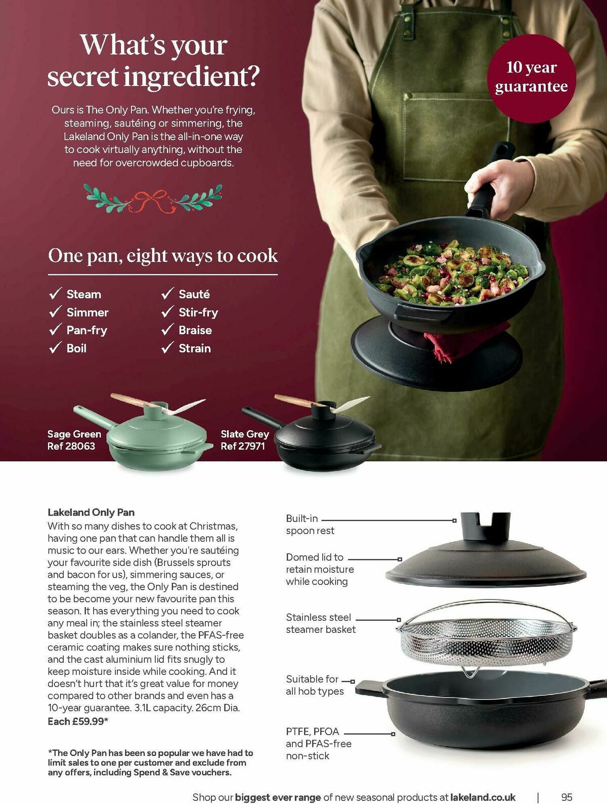 Lakeland Christmas Catalogue Offers from 10 November