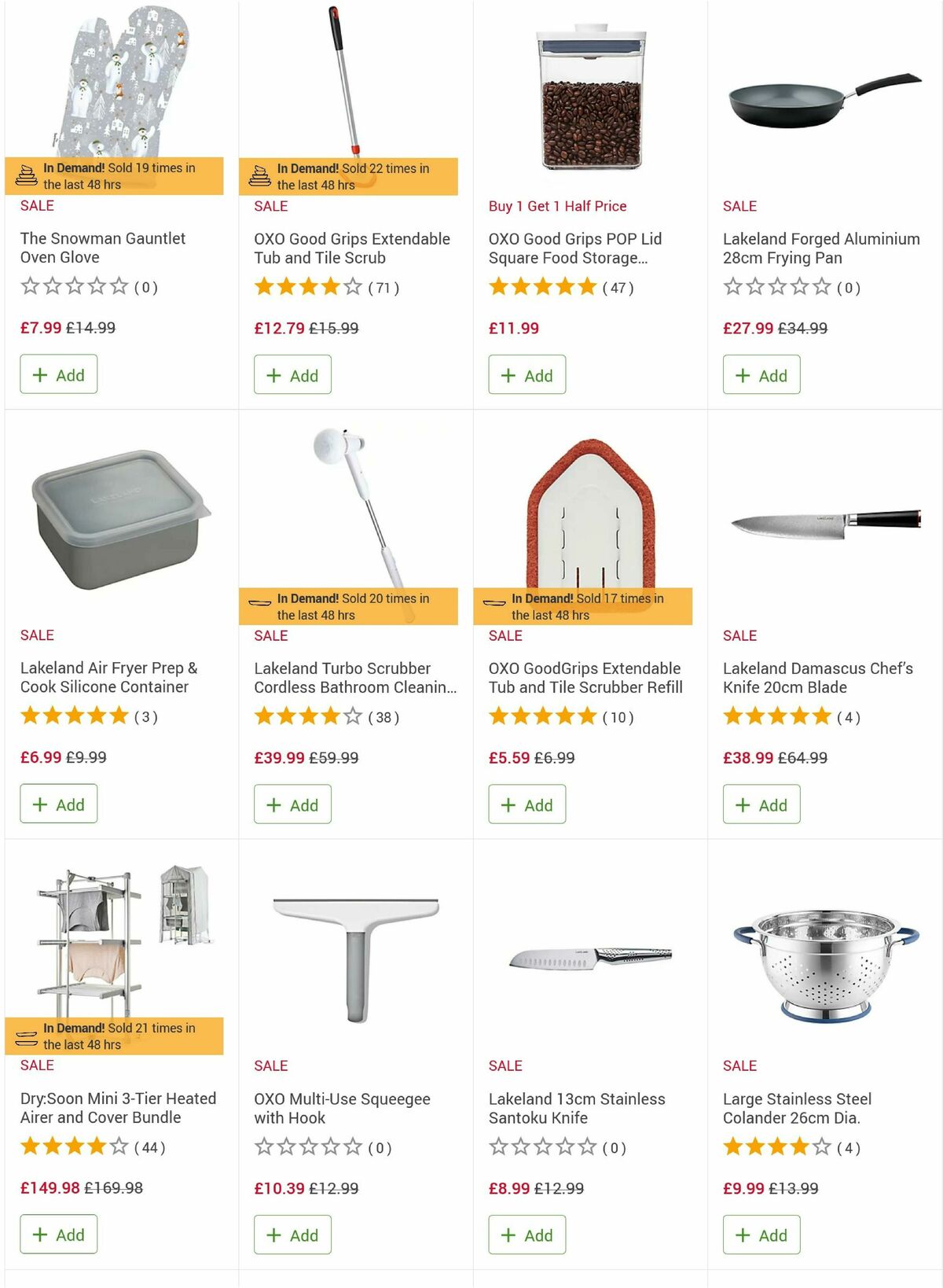 Lakeland Offers from 28 December