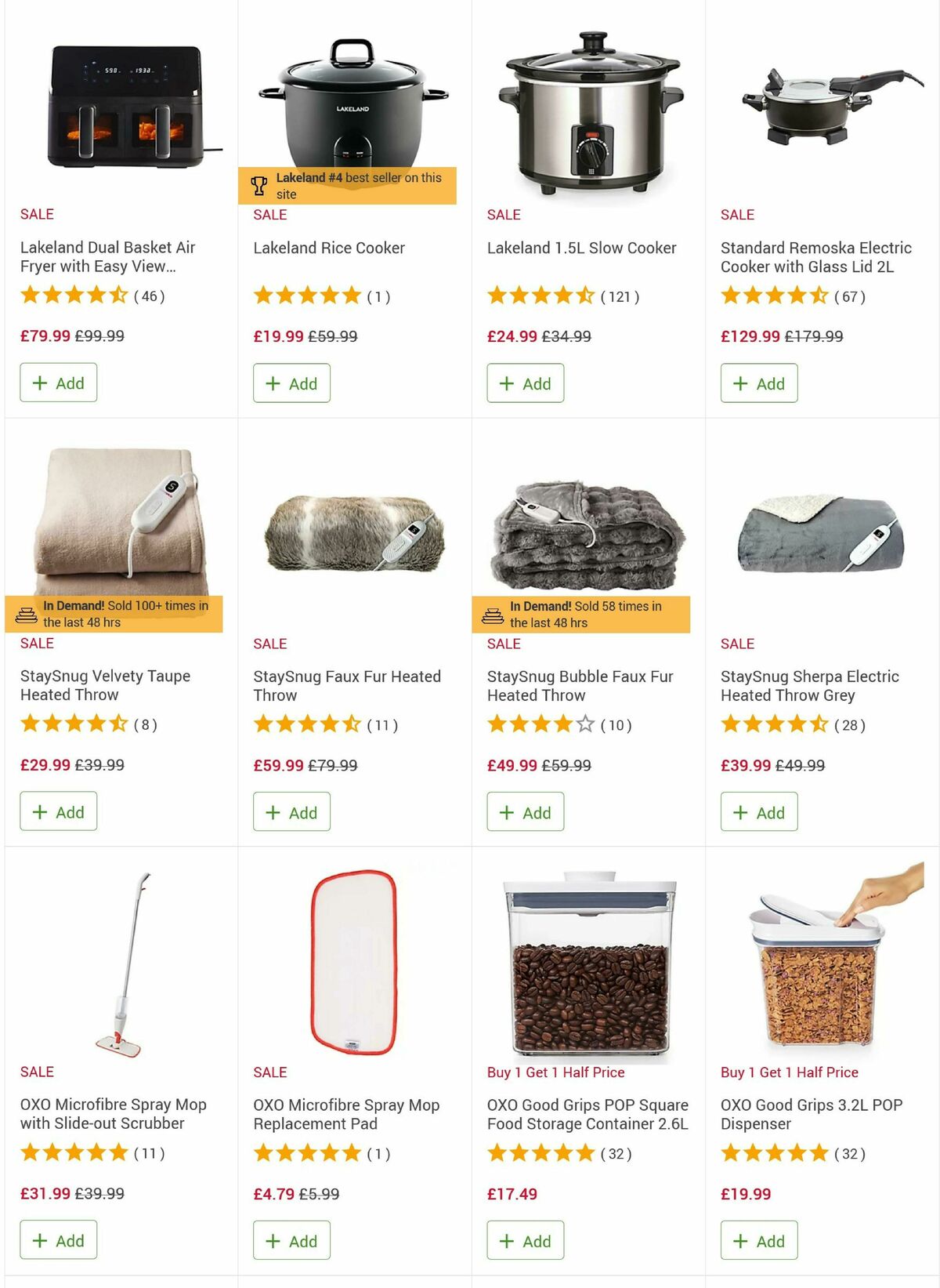 Lakeland Offers from 28 December