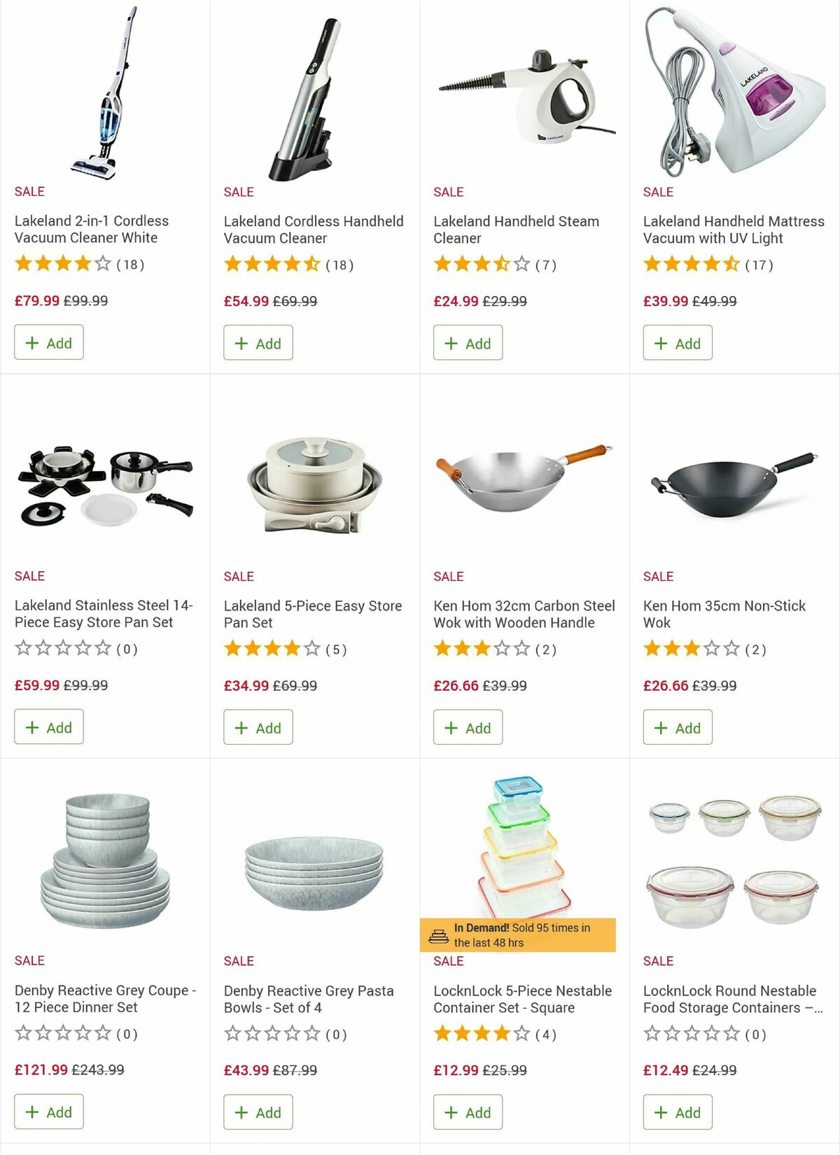 Lakeland Offers from 28 December